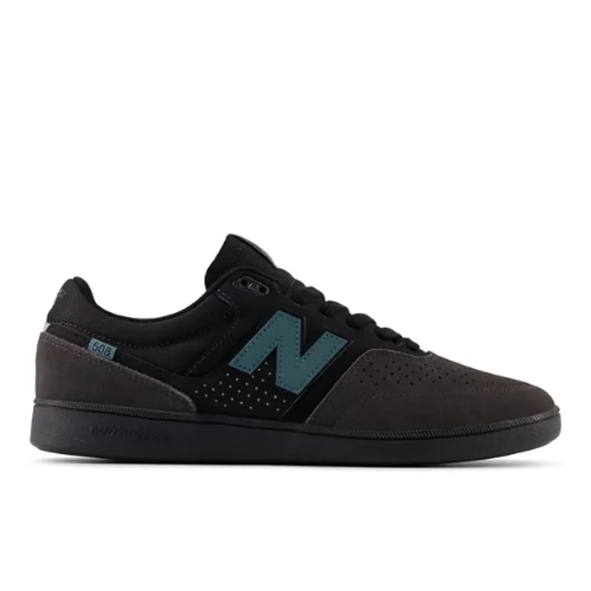 New Balance Men's NB Numeric Brandon Westgate 508 in Black/Green Suede/Mesh