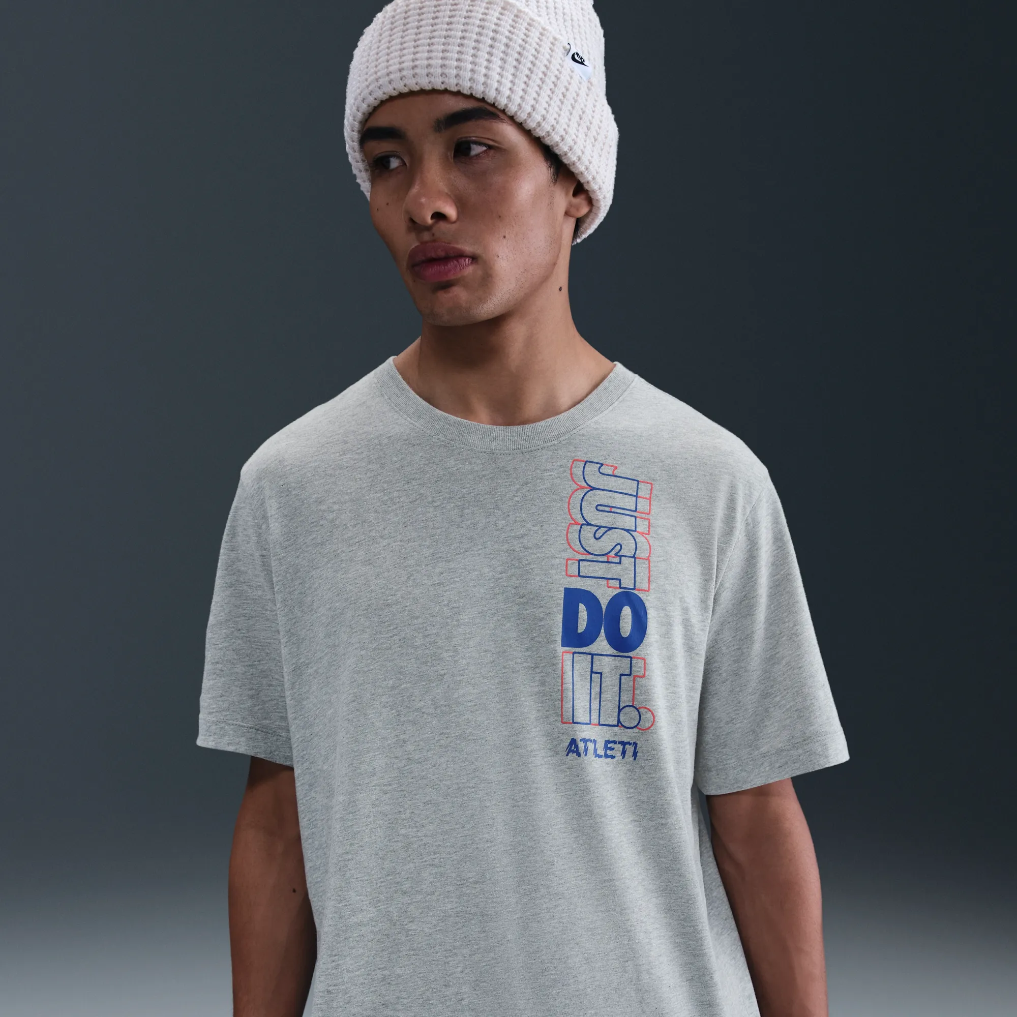 Atlético Madrid Men's Nike Football T-Shirt - Grey