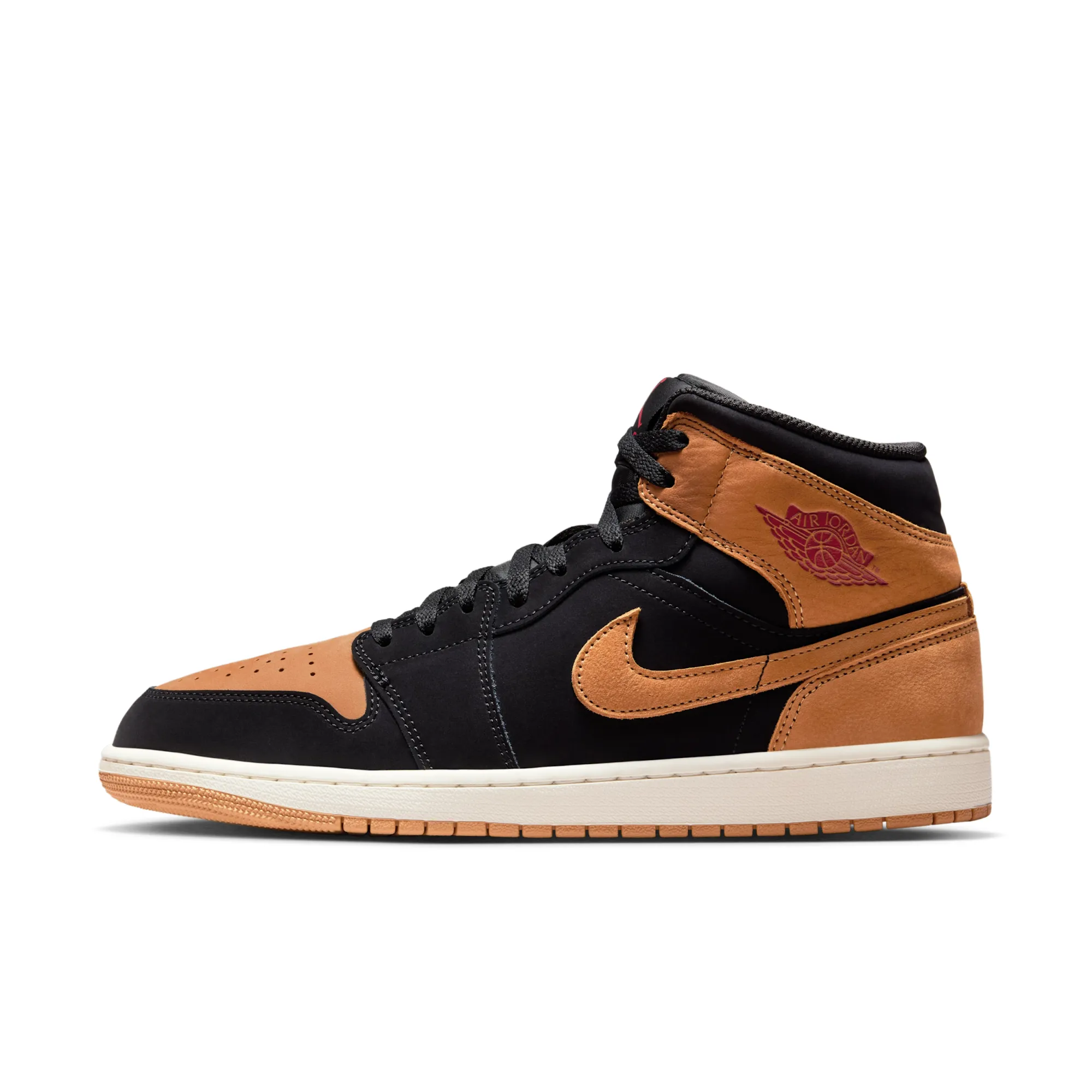 Nike Air Jordan 1 Mid SE Men's Shoes - Black