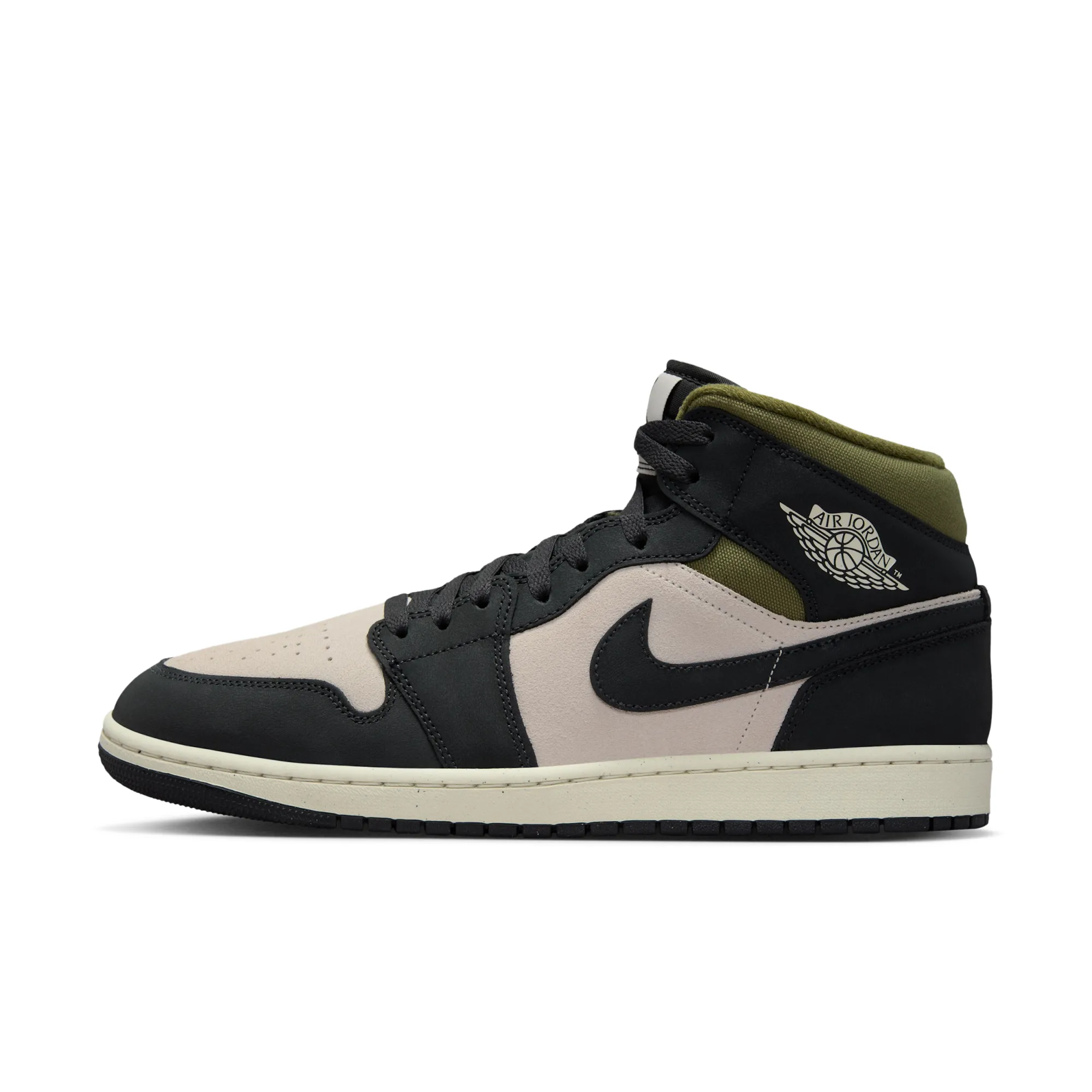 Nike Air Jordan 1 Mid SE Men's Shoes - Brown