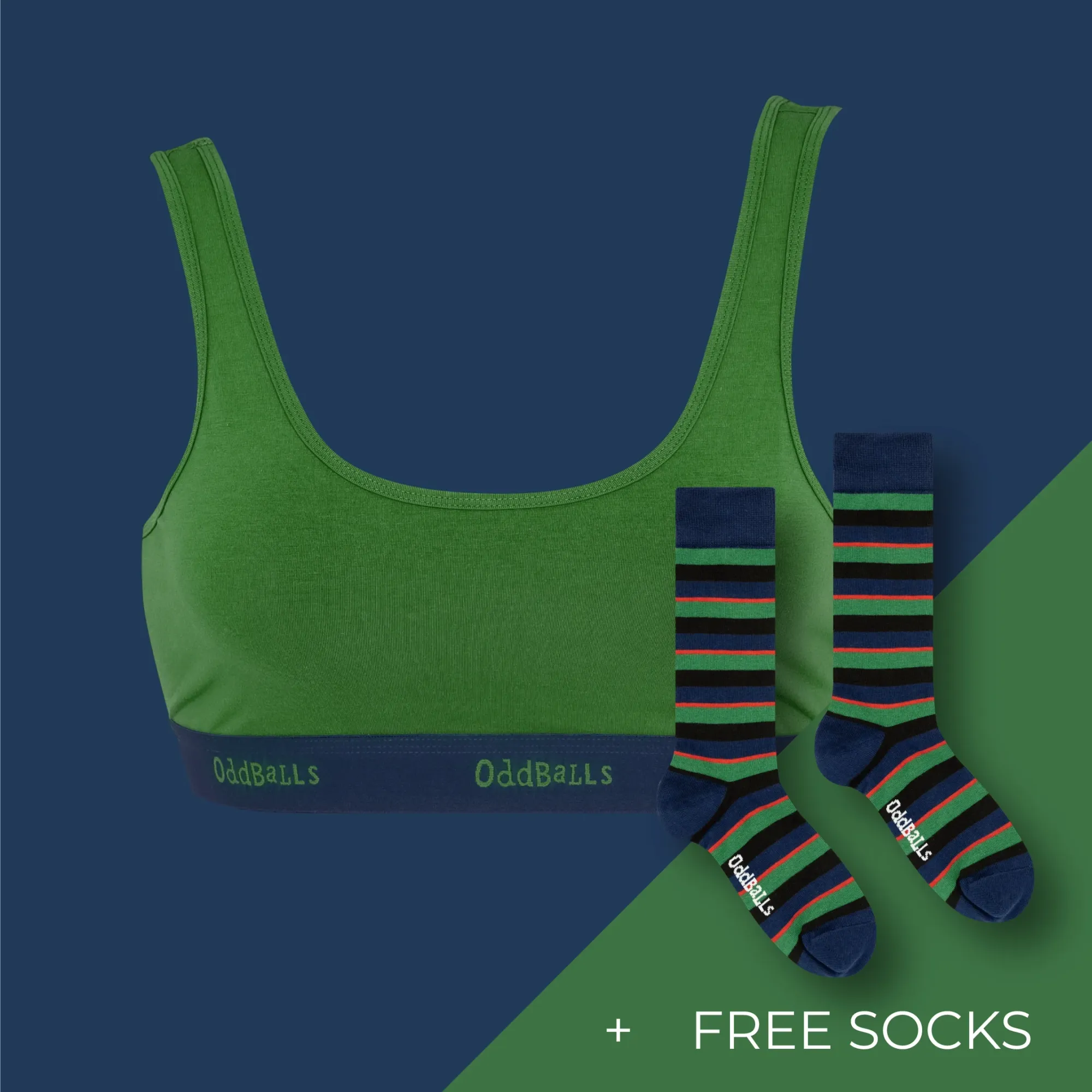 Women's Plain Bralette Subscription - Monthly (Free Socks + Free Delivery!)