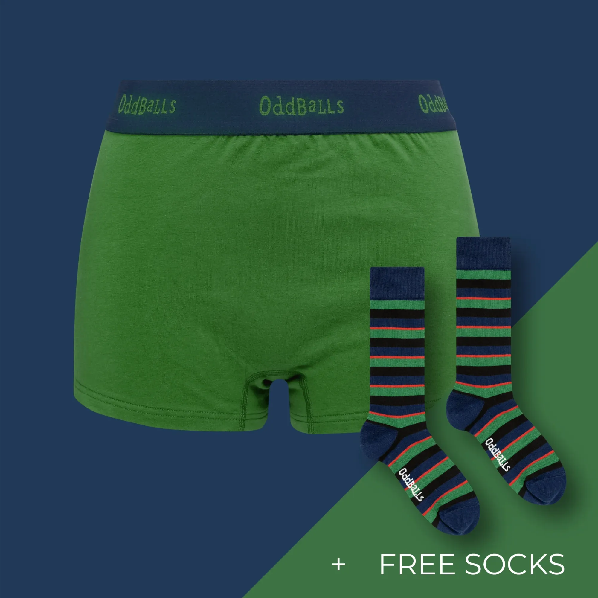 Women's Plain Cotton Boxer Shorts Subscription - Monthly (Free Socks + Free Delivery!)