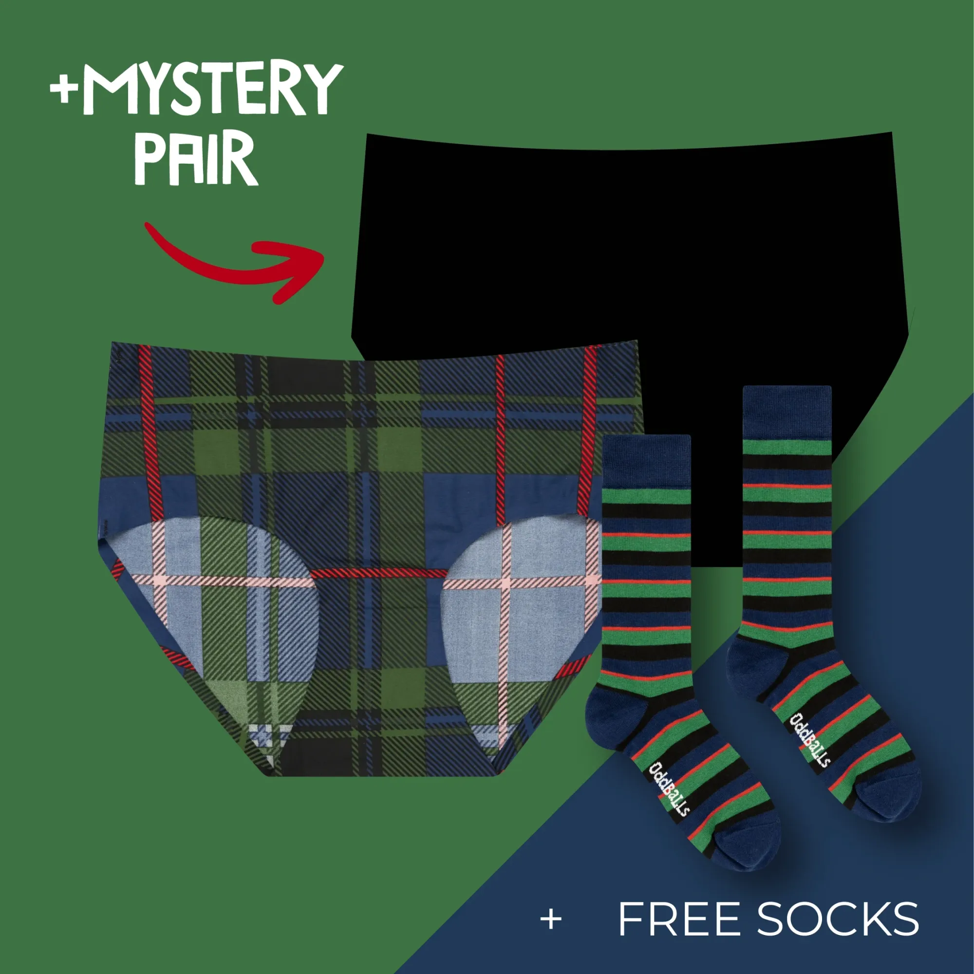 Women's Full Seamless Briefs Subscription - Monthly (Free Socks + Free Delivery!)