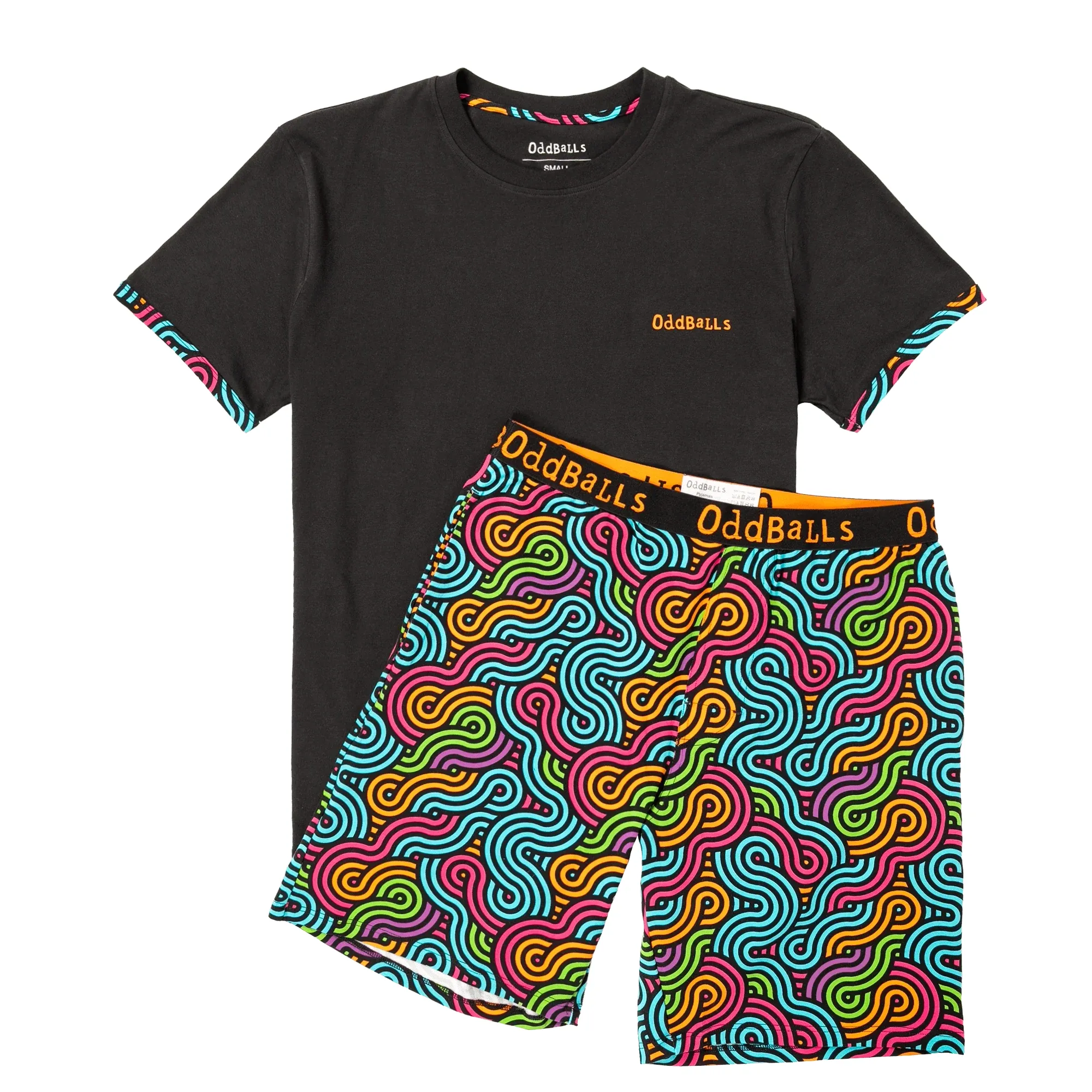 Loop - Men's Short Pyjamas Set (T-Shirt & Shorts)
