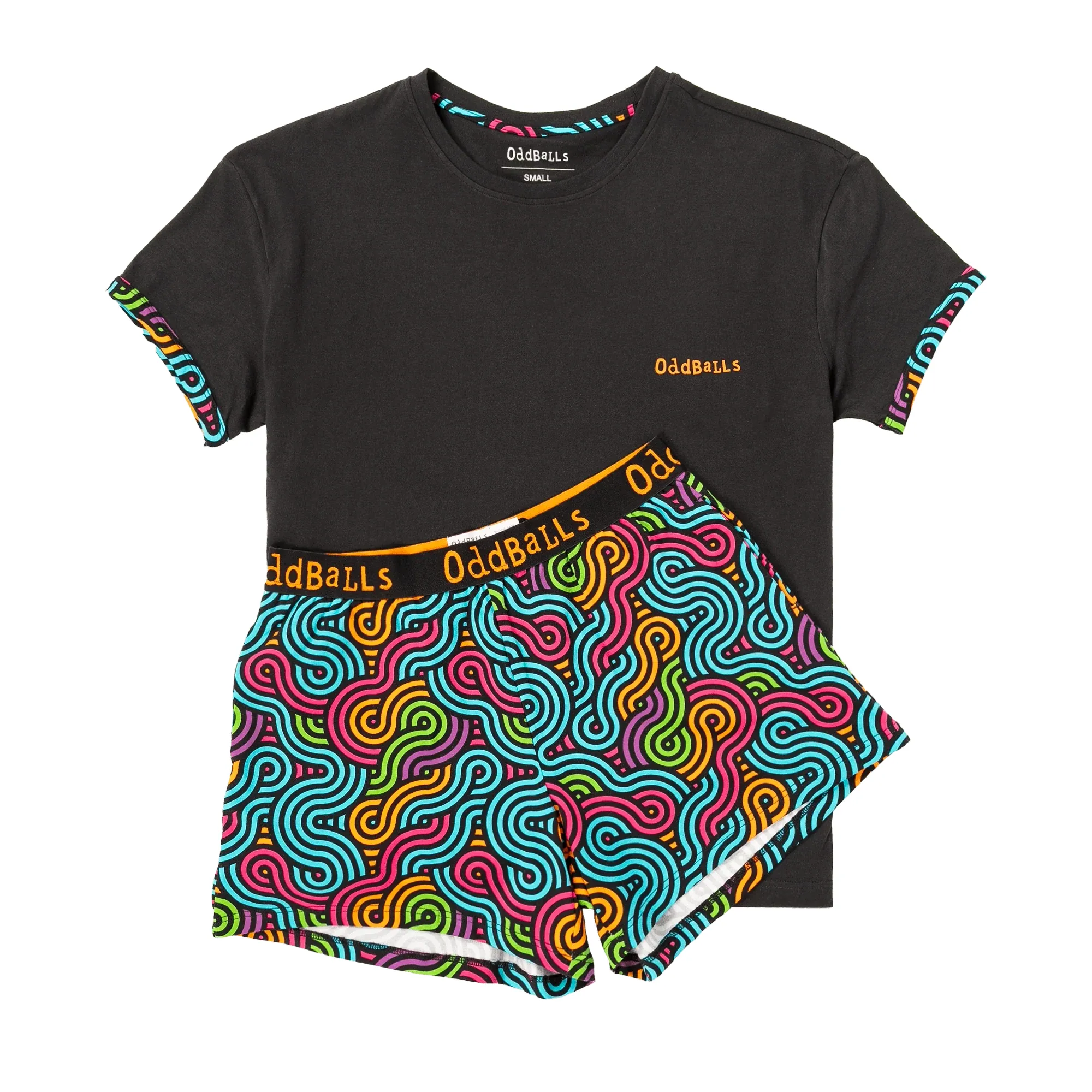 Loop - Women's Short Pyjamas Set (T-Shirt & Shorts)