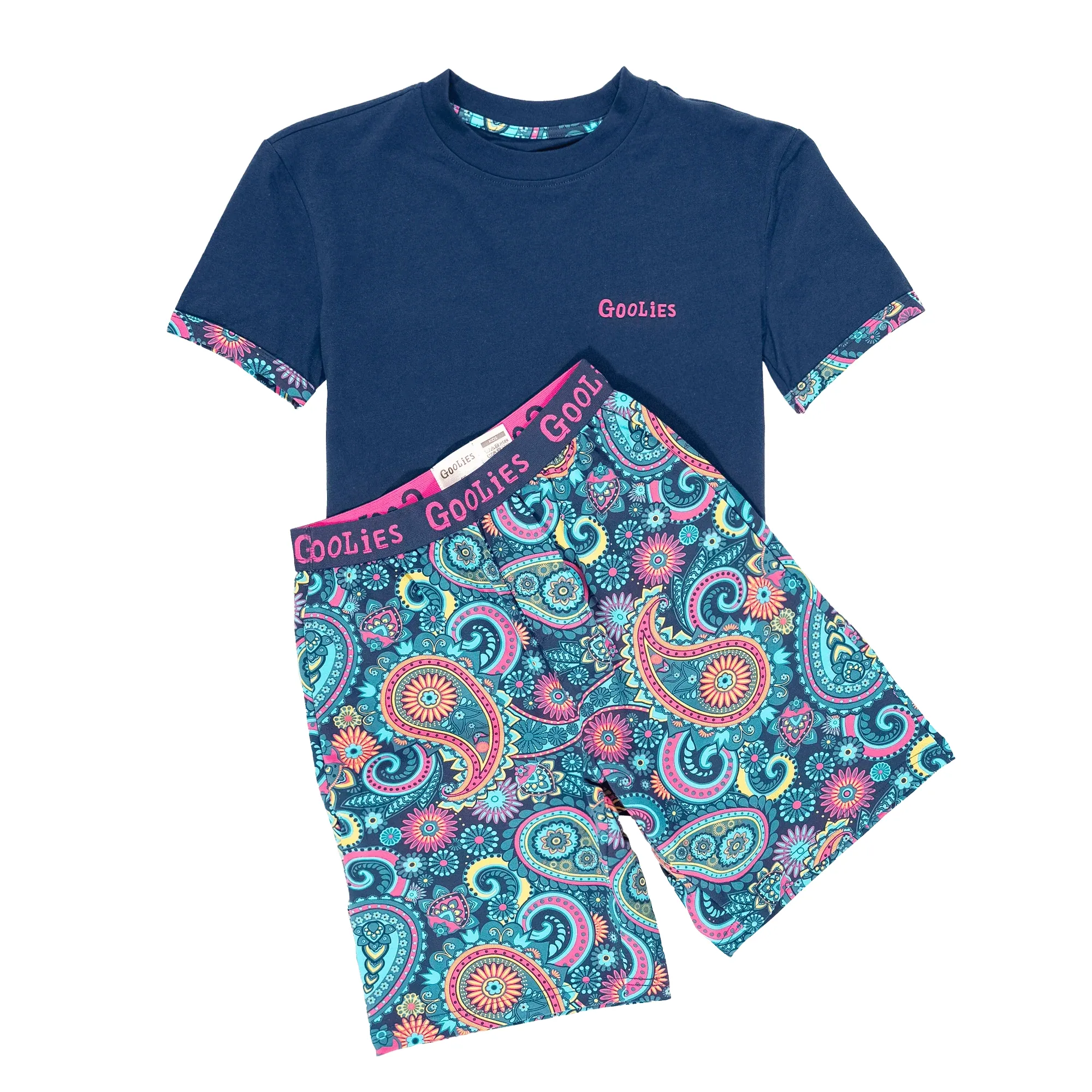 Fancy Pants - Kids Short Pyjamas Set (T-Shirt & Shorts)