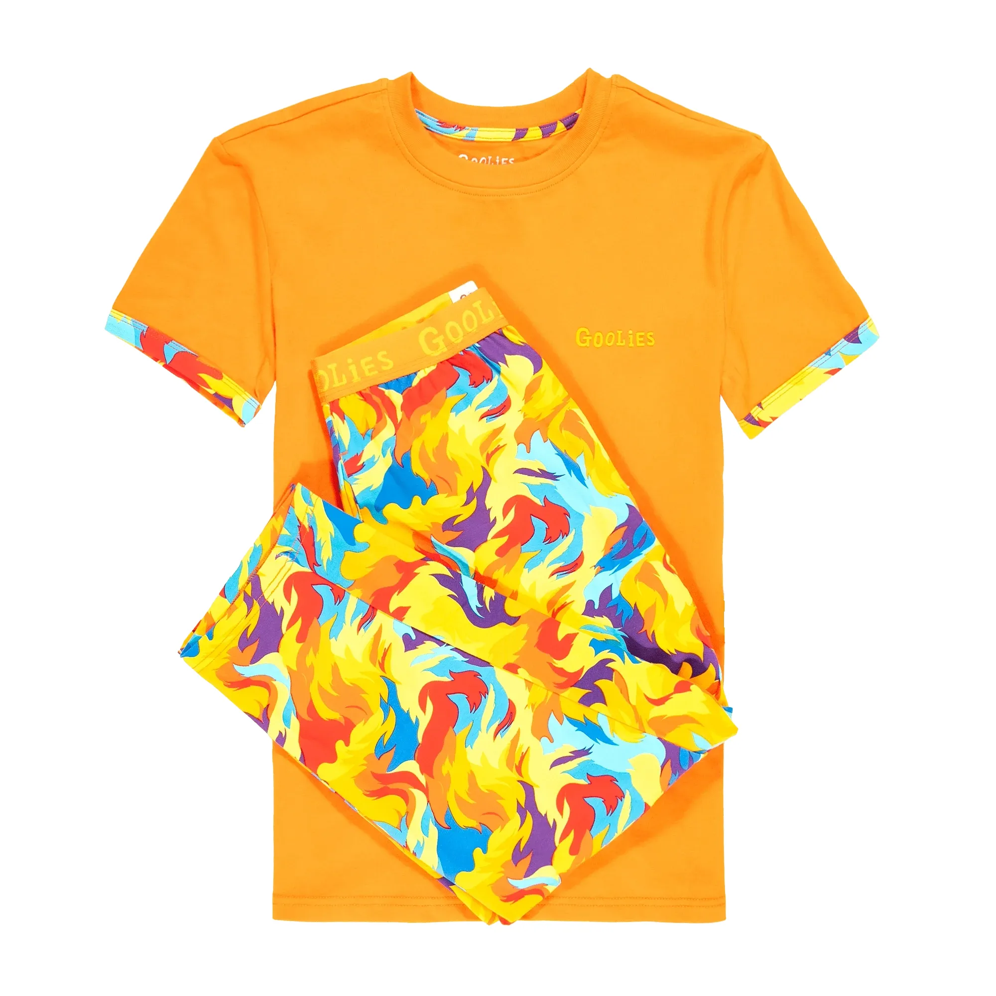 Great Balls of Fire - Kids Long Pyjamas Set (T-Shirt & Trousers)