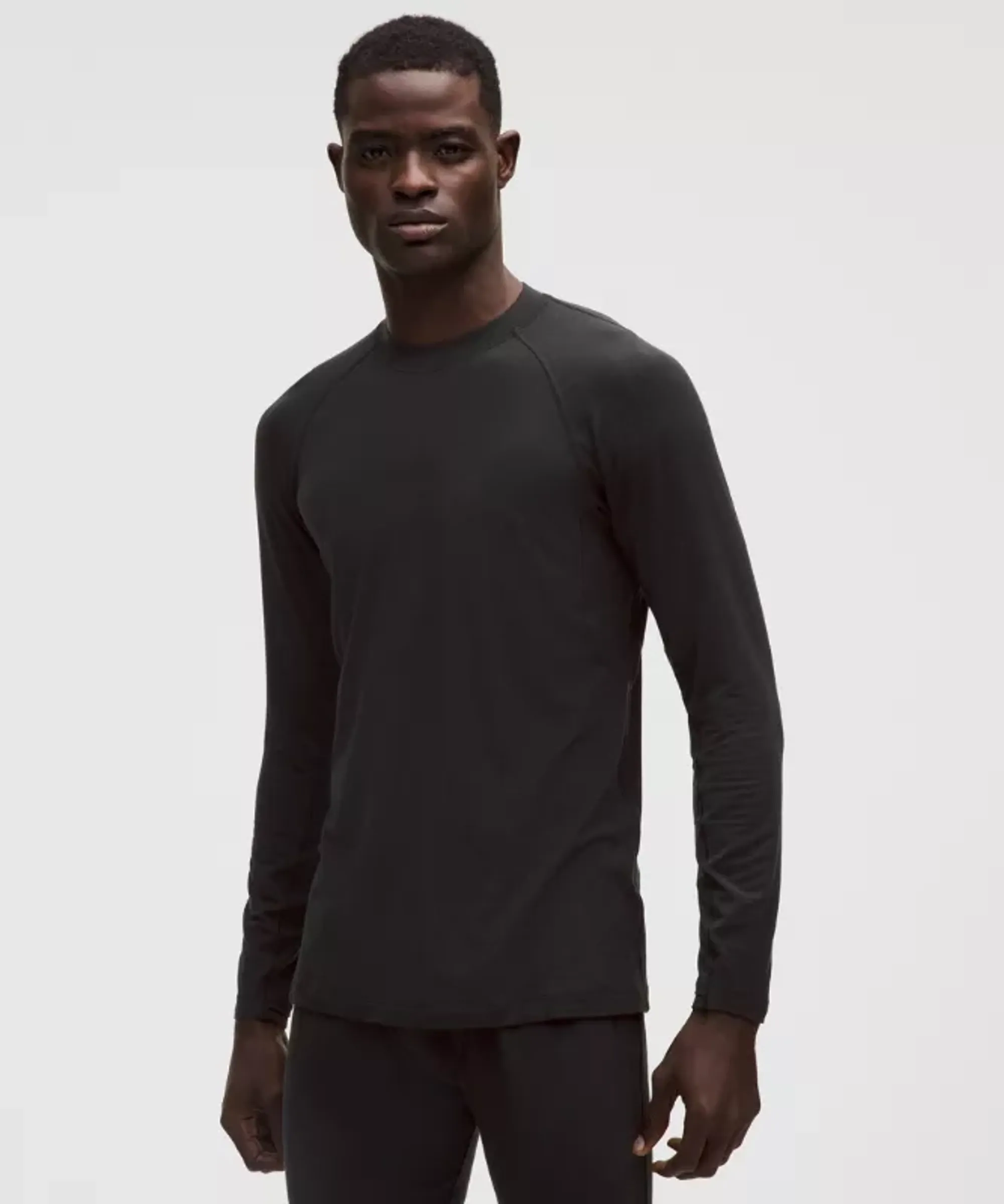 lululemon – Men's Crewneck Base Layer – Color Black – Size Large