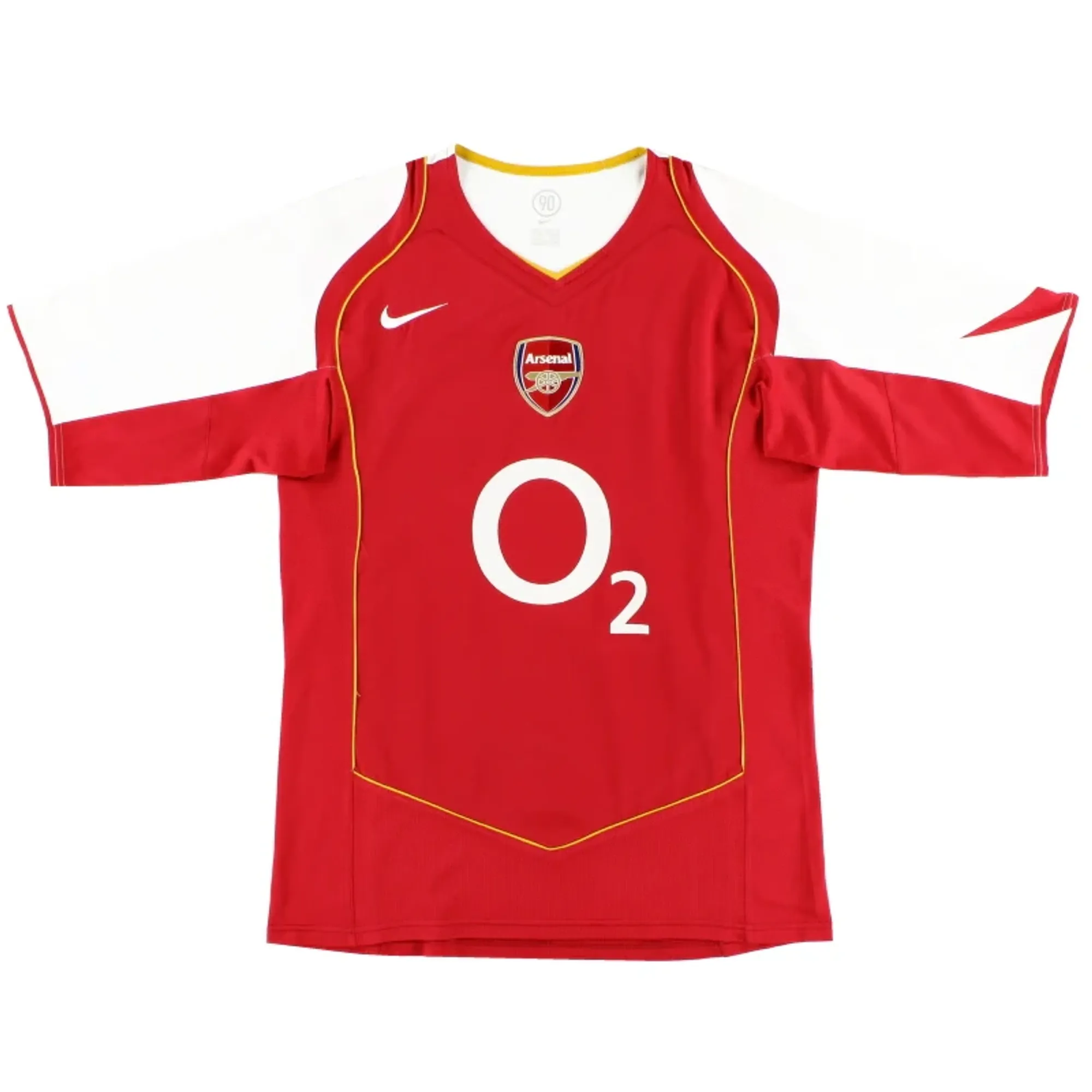 2004-05 Arsenal Nike Home Shirt XL - Arsenal / Excellent 
