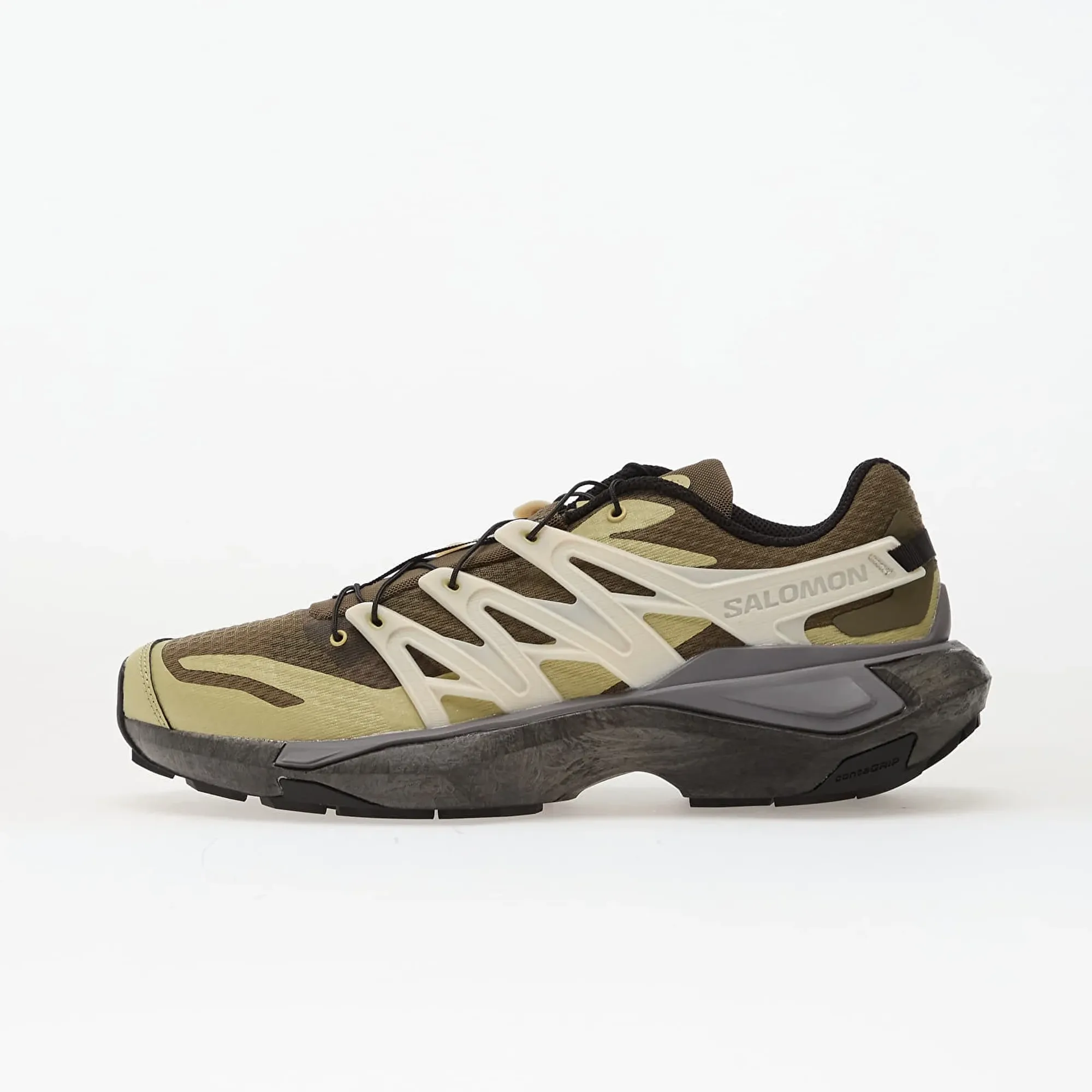Sneakers Salomon Xt Pu.Re Advanced Stone Gray/ Pale Olive Green/ Vanilla Ice Eur 45 1/3