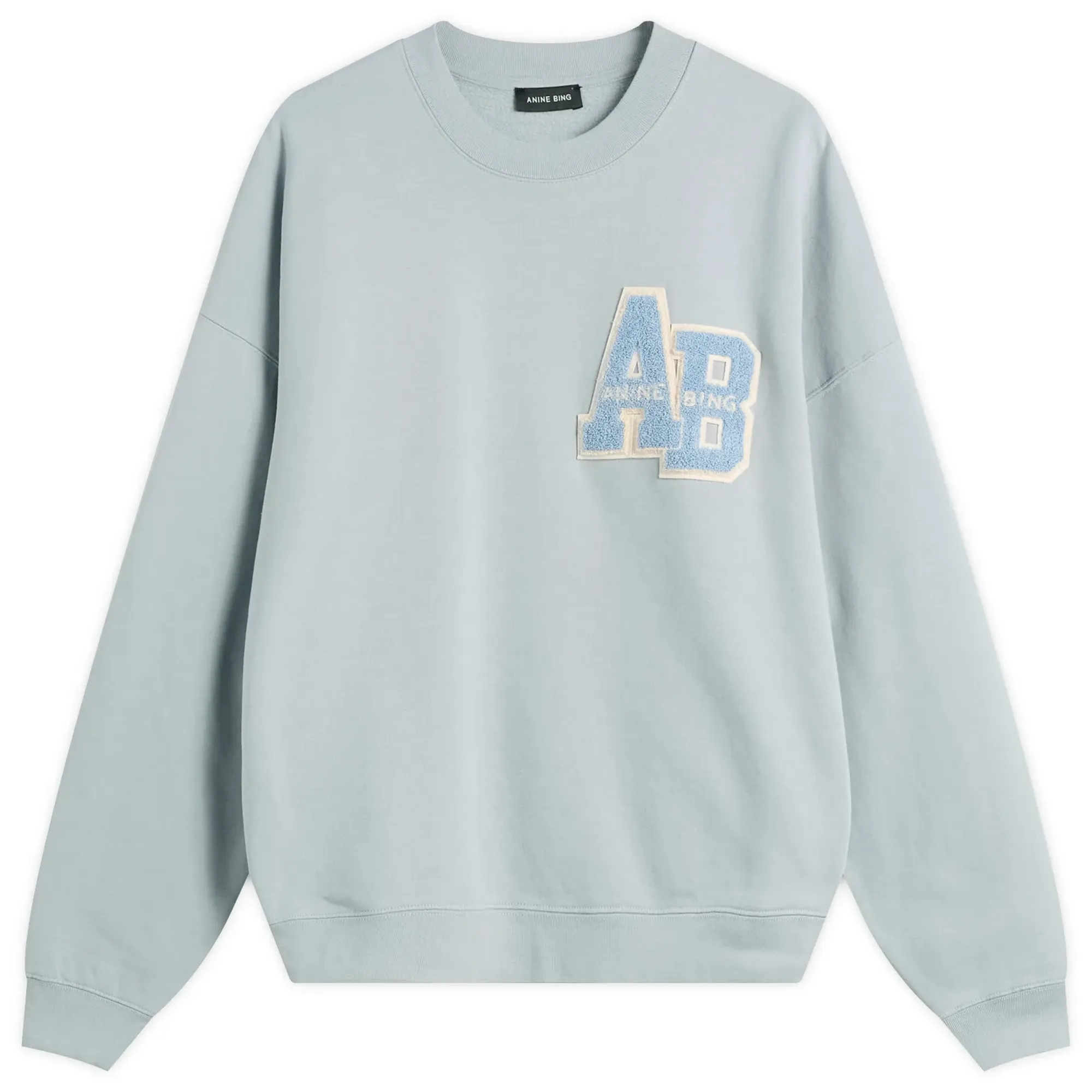 Anine Bing Women's Miles Oversized Sweatshirt Light Blue