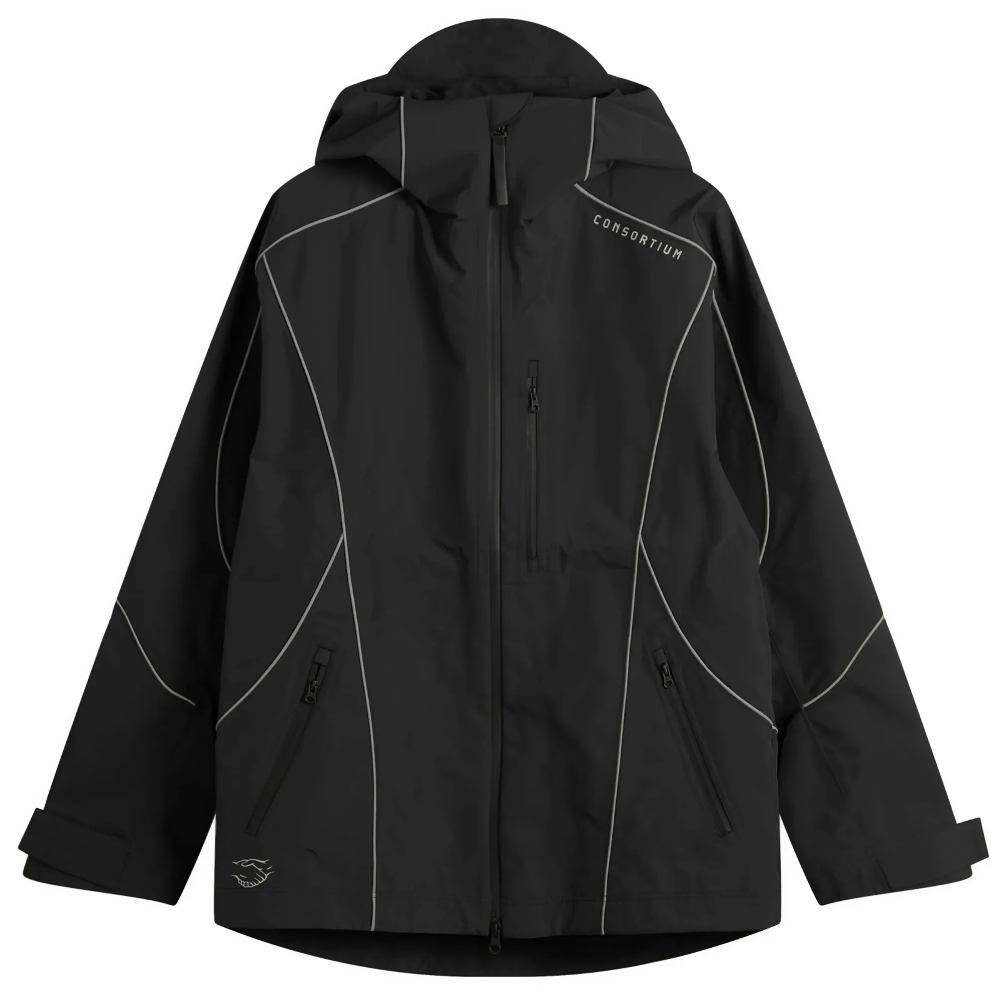 Adidas Men's Consortium Shell Jacket Black