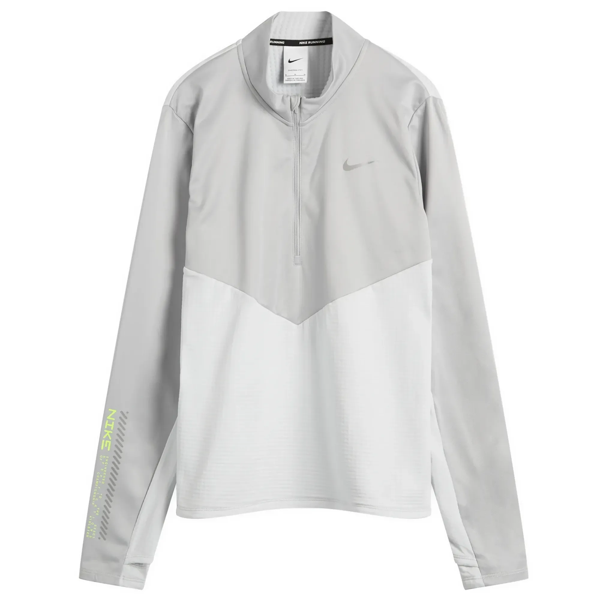 Nike Winterized Half Zip Platinum/Grey/Volt