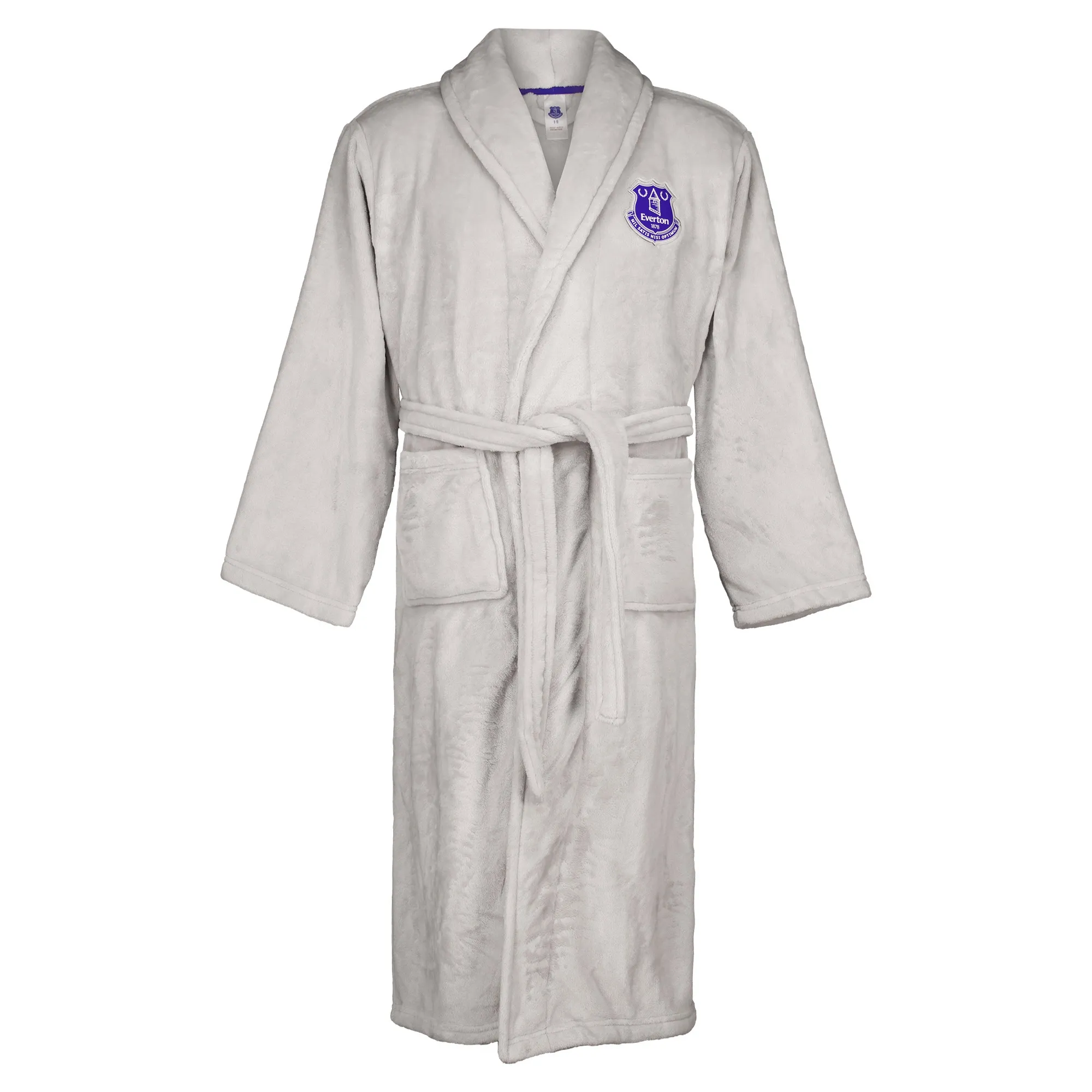 Everton Dressing Gown - Grey - Womens