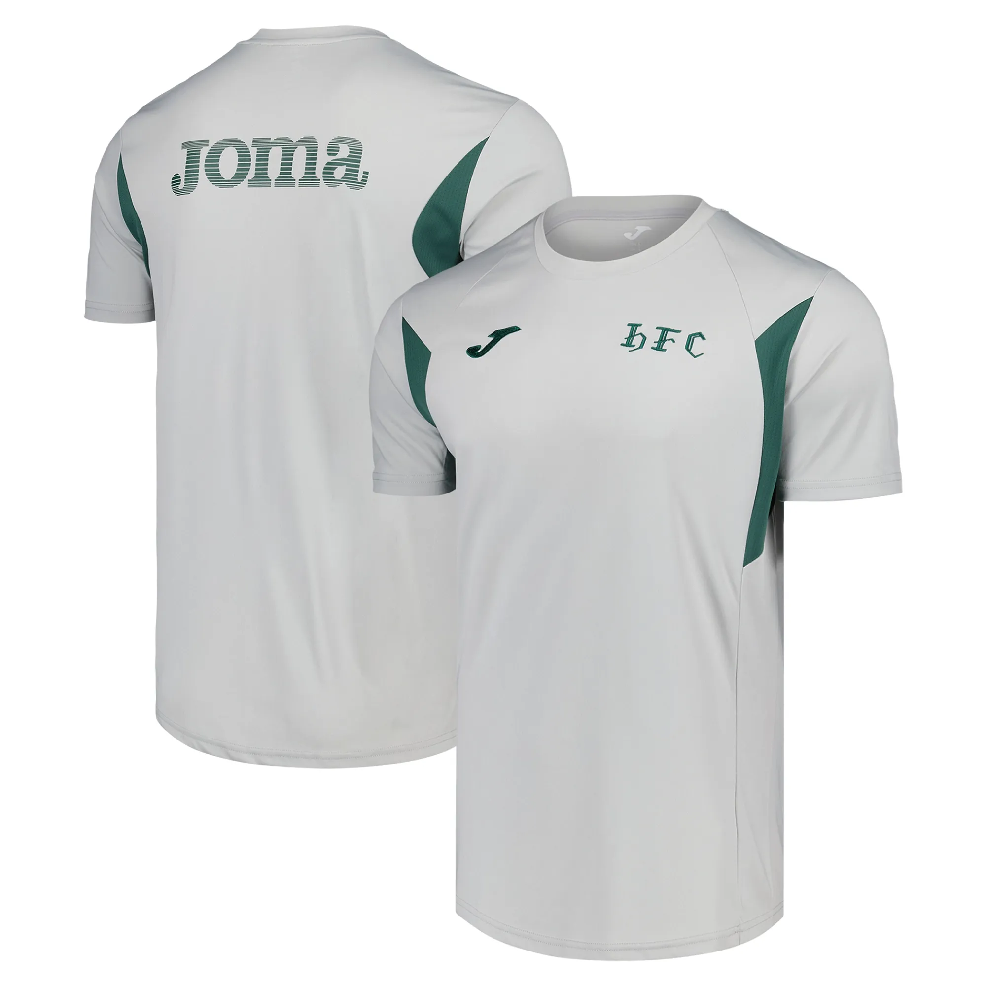 Hibernian Joma Winter Training Top - Grey