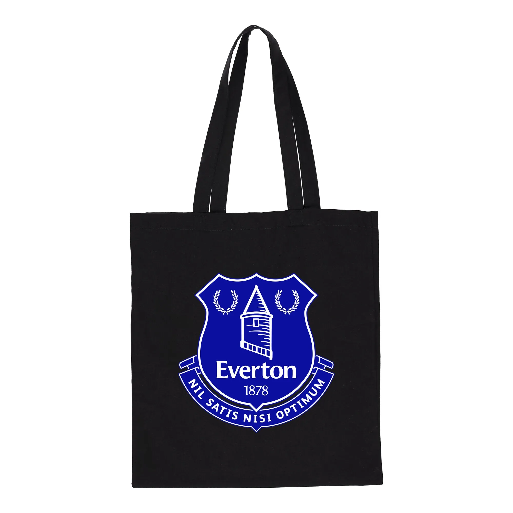 Everton Logo Tote Bag - Black