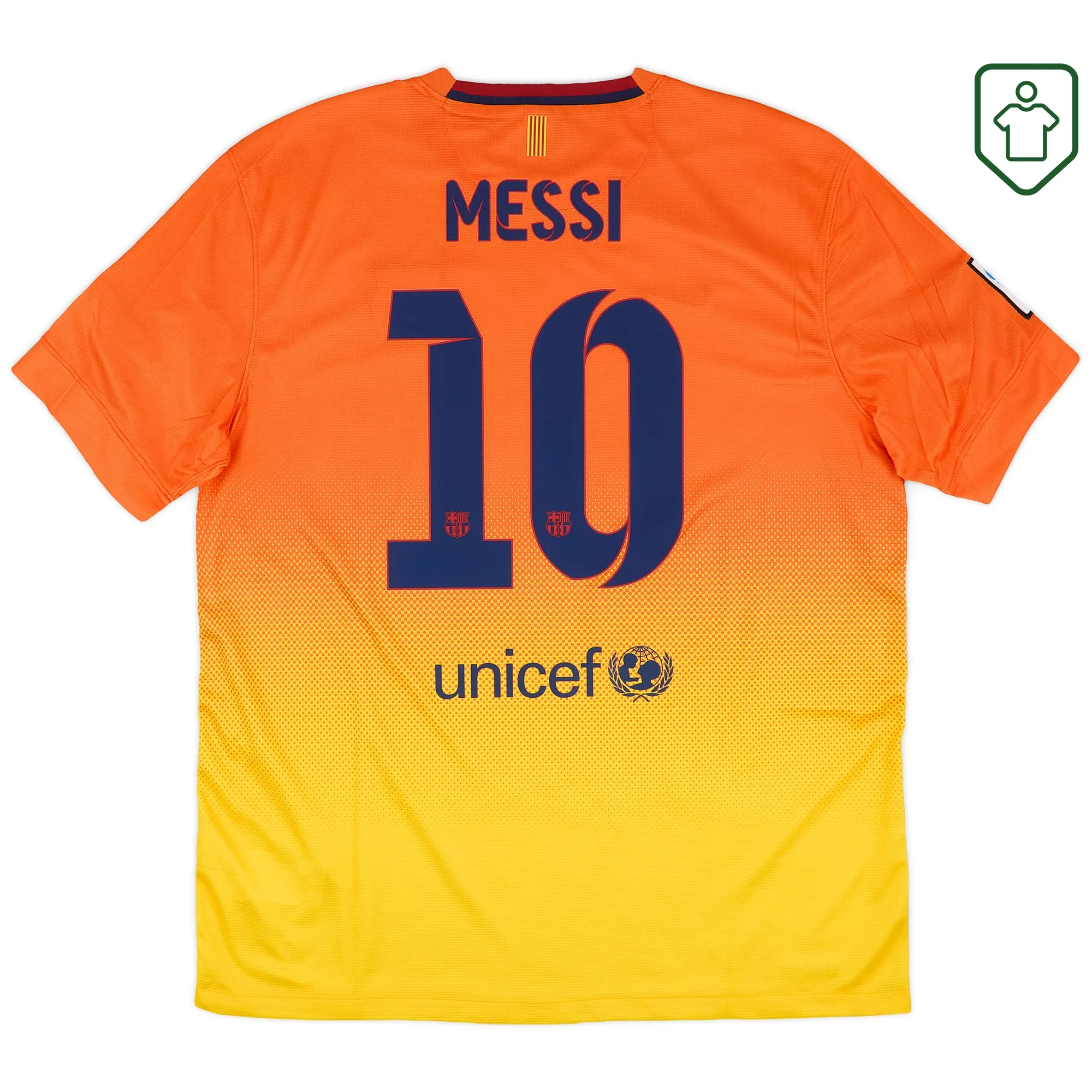 Barcelona Nike Away Shirt Messi #10 2012-13 - Excellent - 8/10
