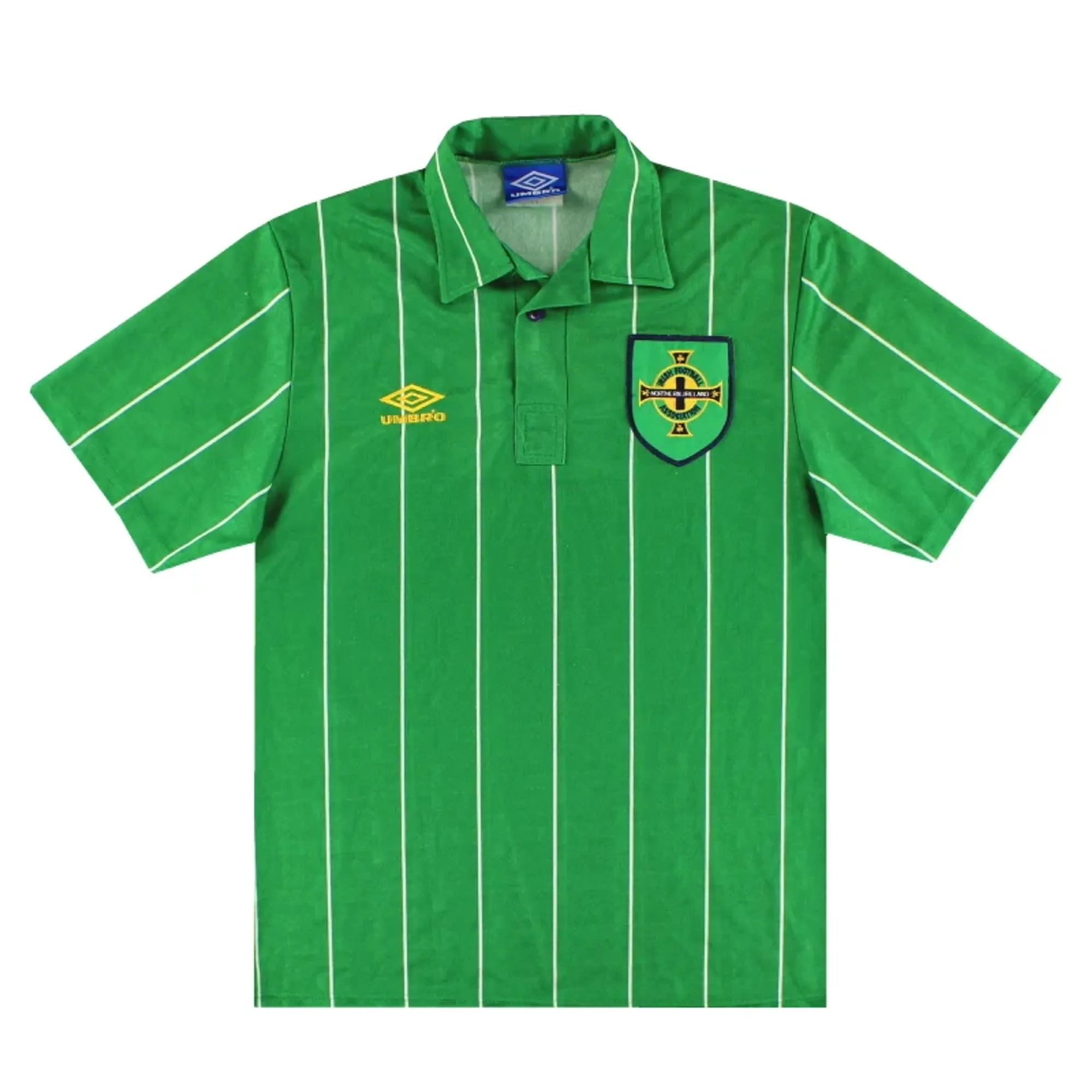 1992-94 Northern Ireland Umbro Home Shirt M - Northern Ireland / Excellent 