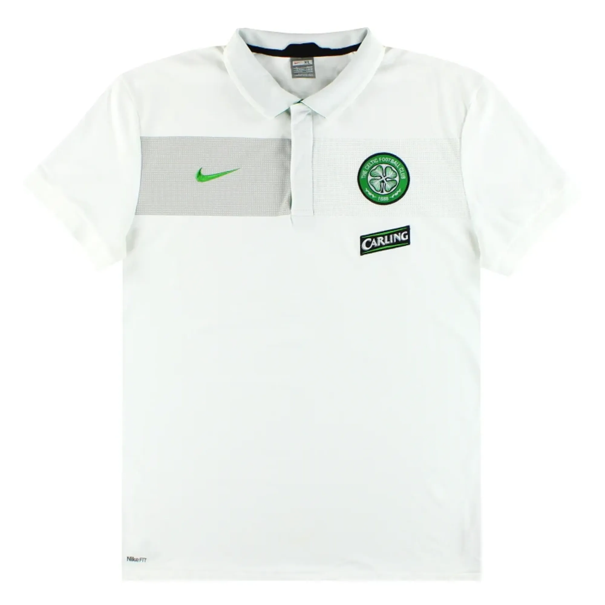 2006-07 Celtic Nike Polo Shirt XL - Celtic / Excellent 