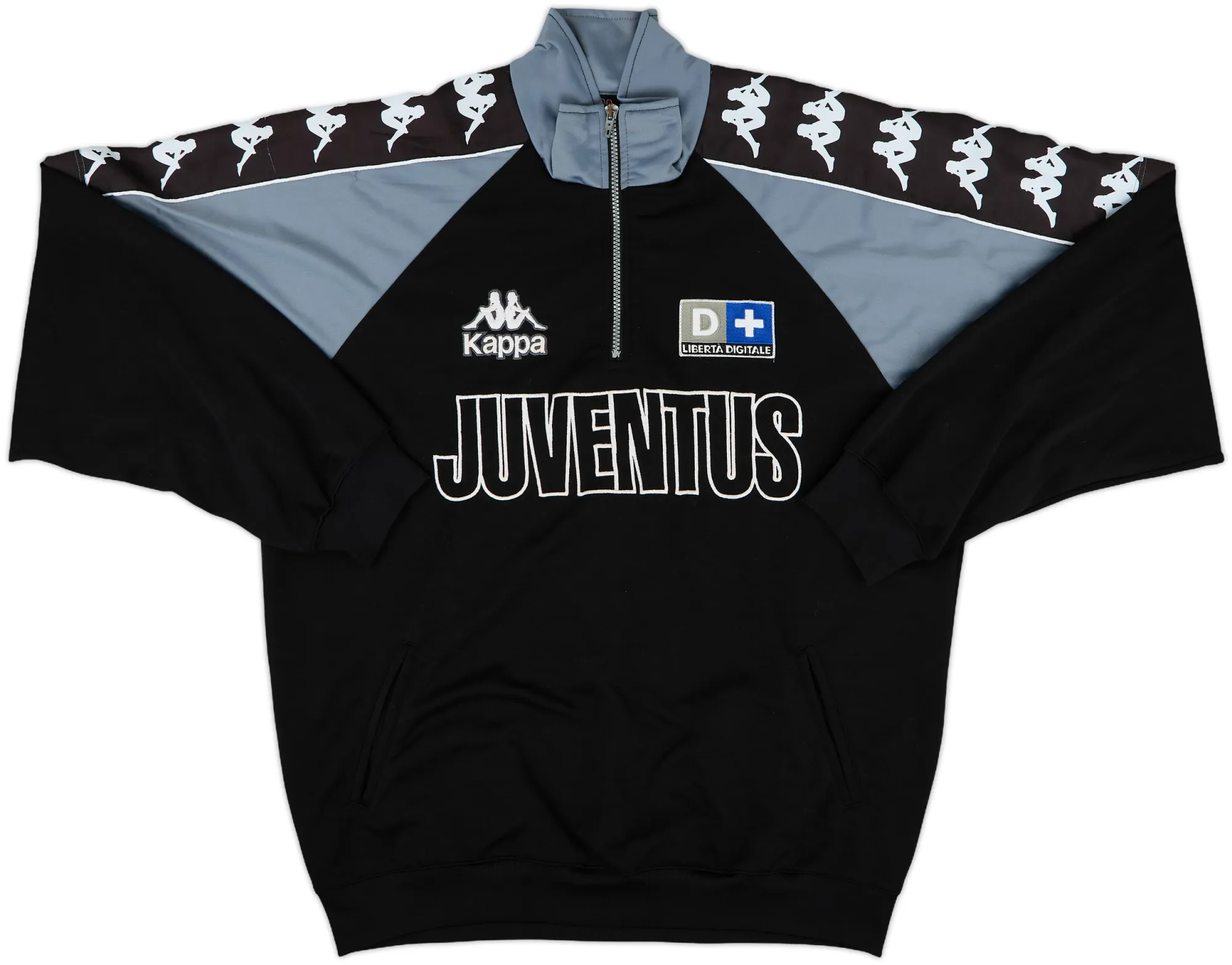 1998-00 Juventus Kappa 1/4 Zip Drill Top - 7/10 - (XL)