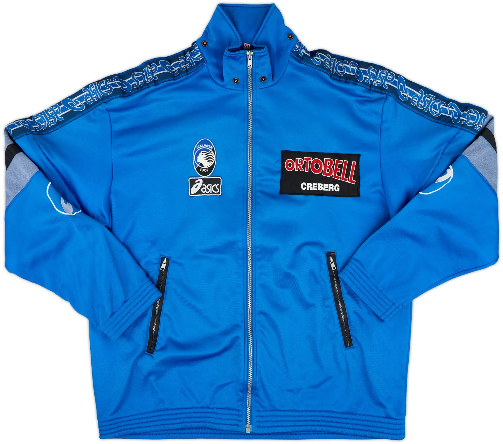 2000-01 Atalanta Asics Track Jacket - 8/10 - (XL)