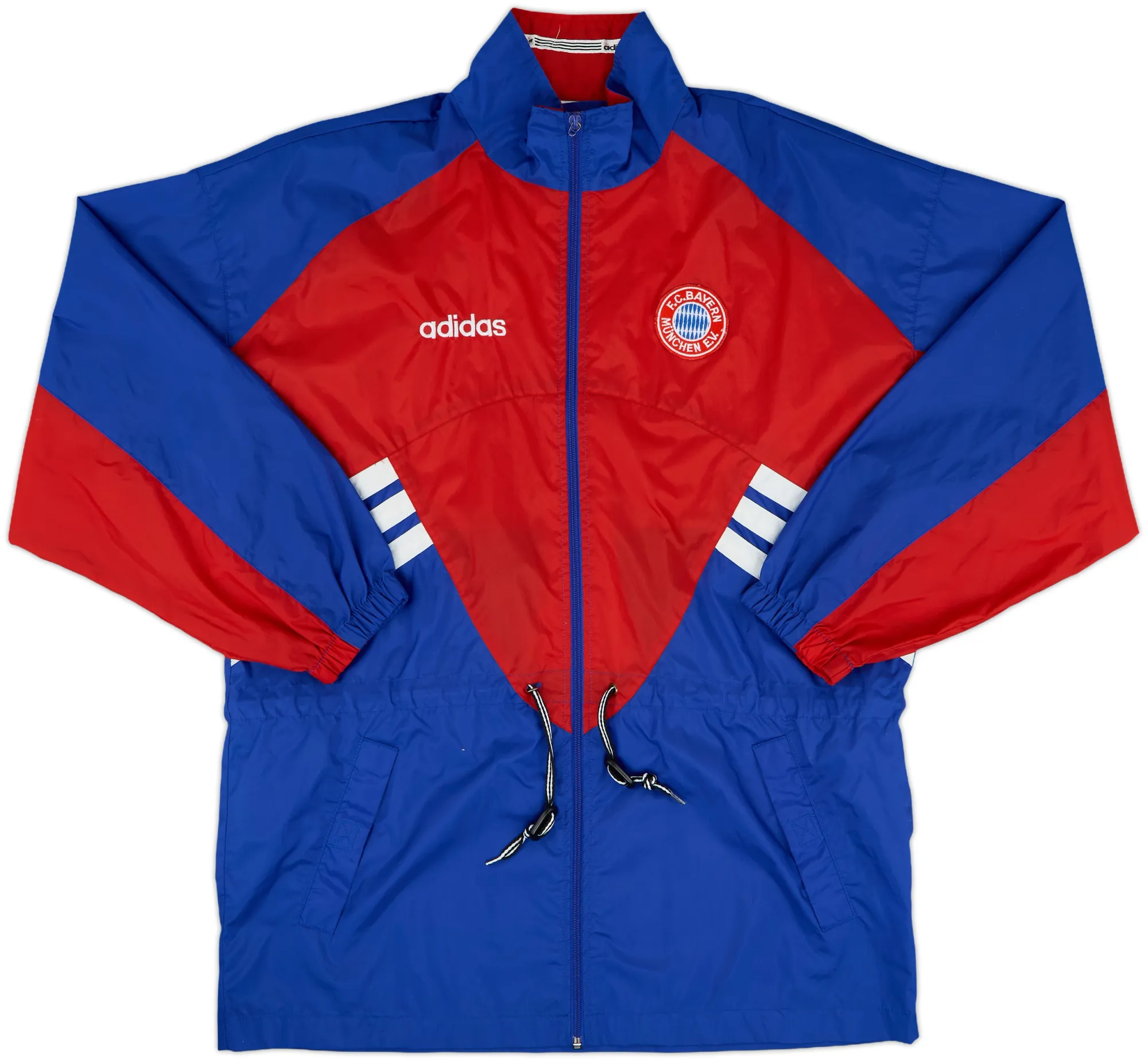 1993-95 Bayern Munich adidas Rain Jacket - 8/10 - (M)