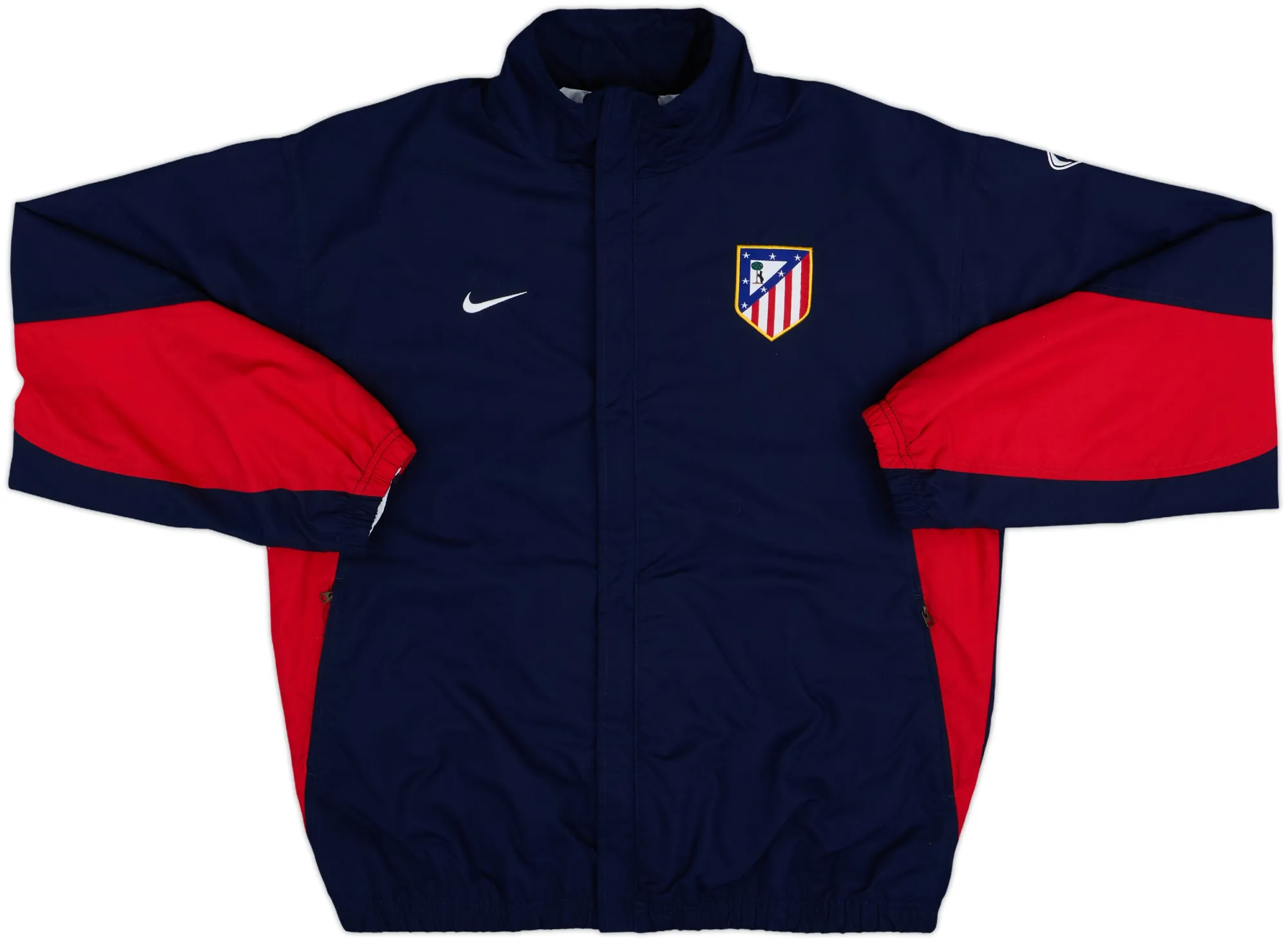 2003-04 Atletico Madrid Nike Track Jacket - 8/10 - (M)