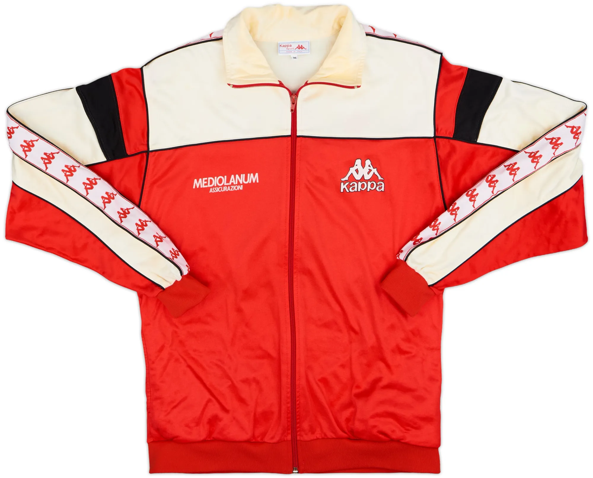 1988-90 AC Milan Kappa Track Jacket - 7/10 - (M)