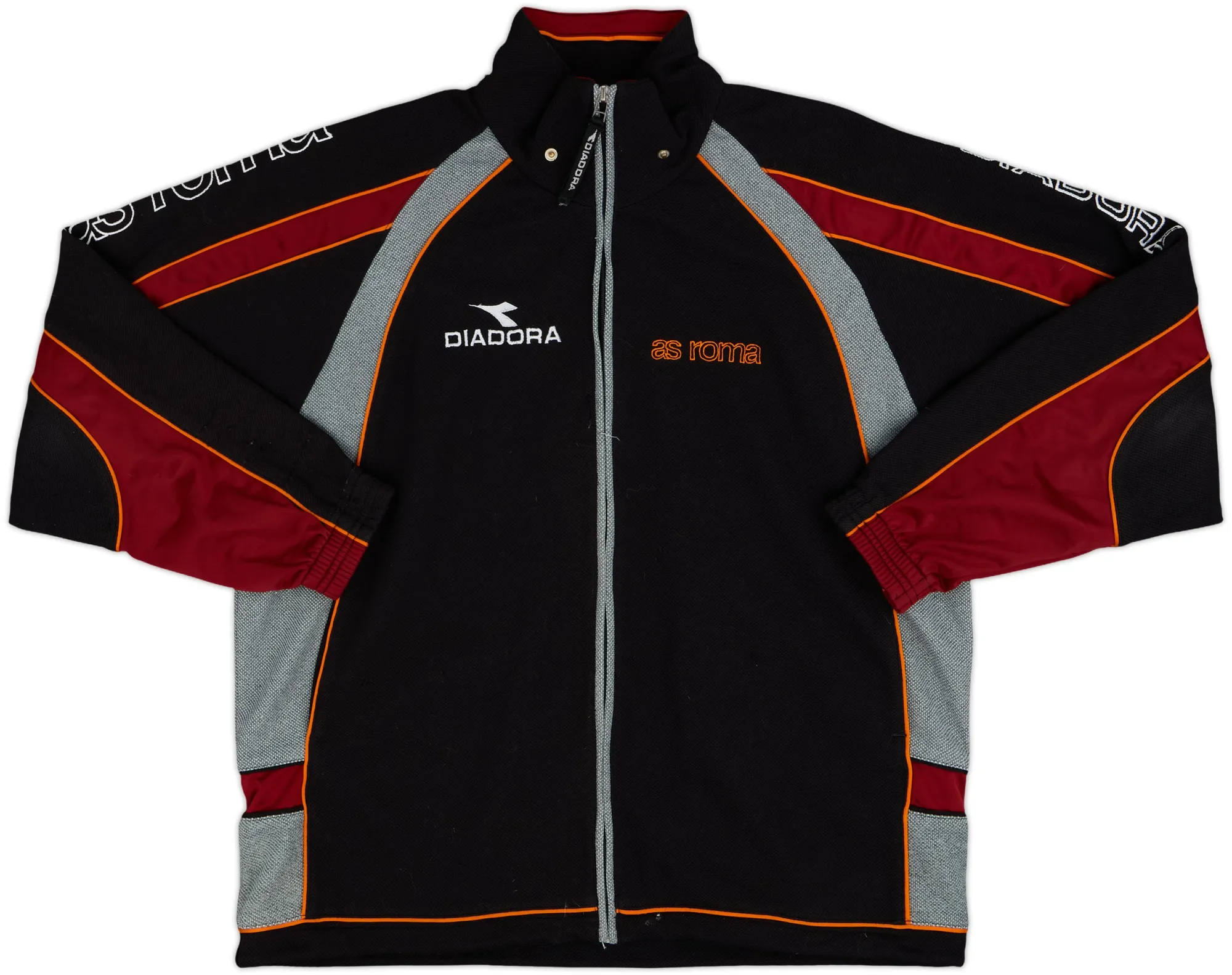 1998-99 Roma Diadora Track Jacket - 8/10 - (M)