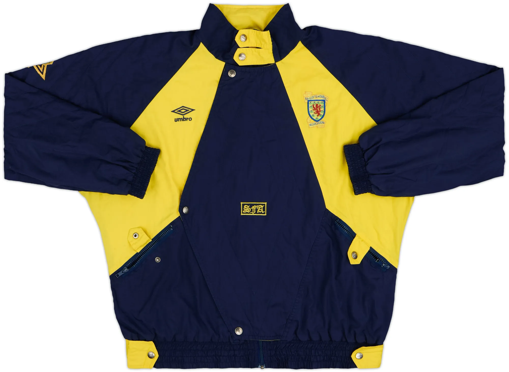 1990-92 Scotland Umbro Track Jacket - 8/10 - (XXL)