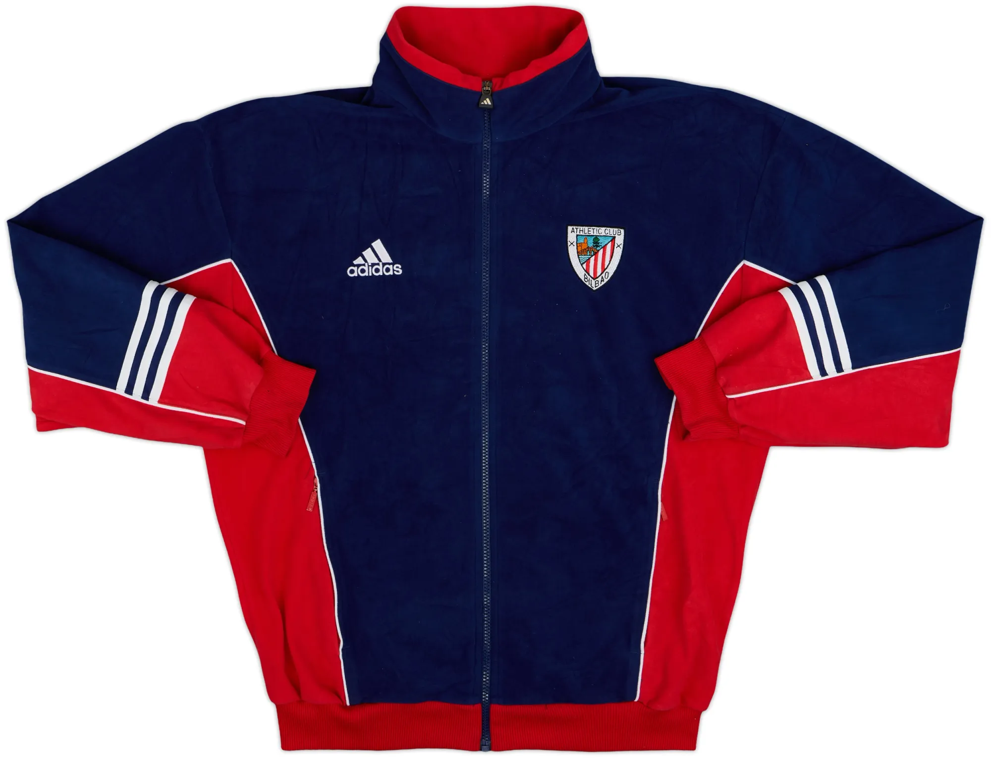 1999-00 Athletic Bilbao adidas Track Jacket - 9/10 - (L)
