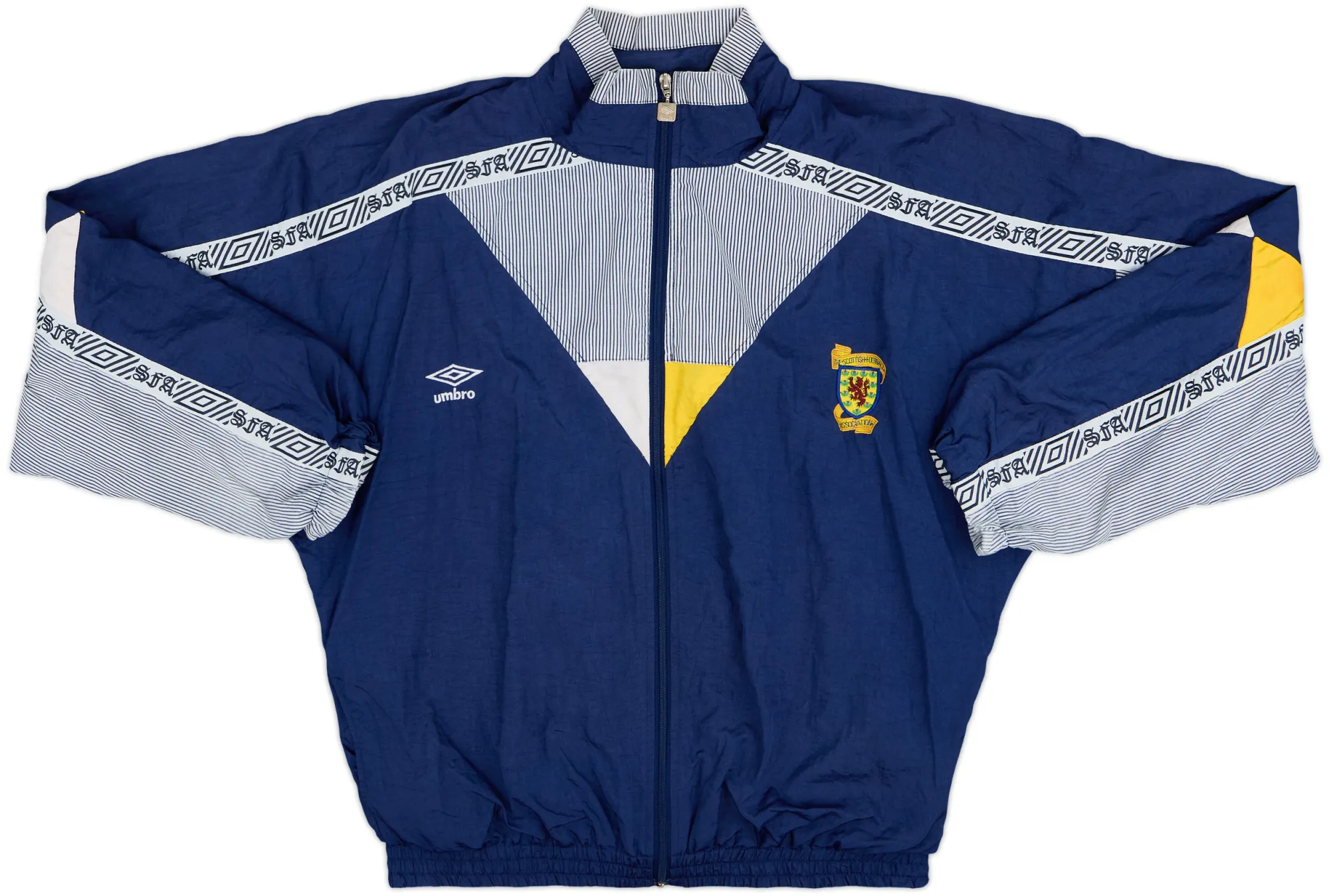1990-92 Scotland Umbro Track Jacket - 8/10 - (M)