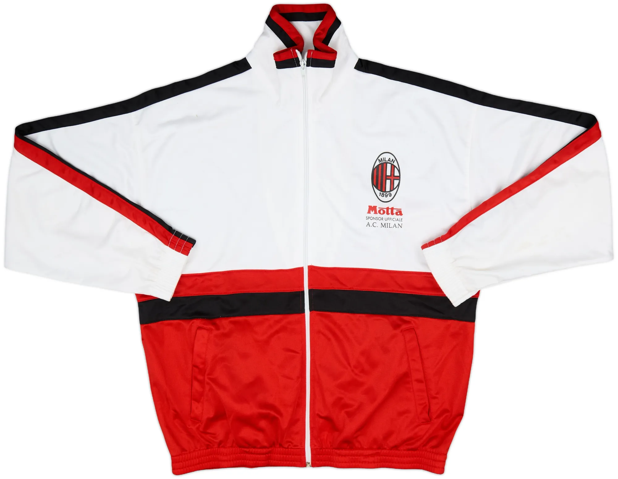 1993-94 AC Milan Supporters Track Jacket - 9/10 - (XL)
