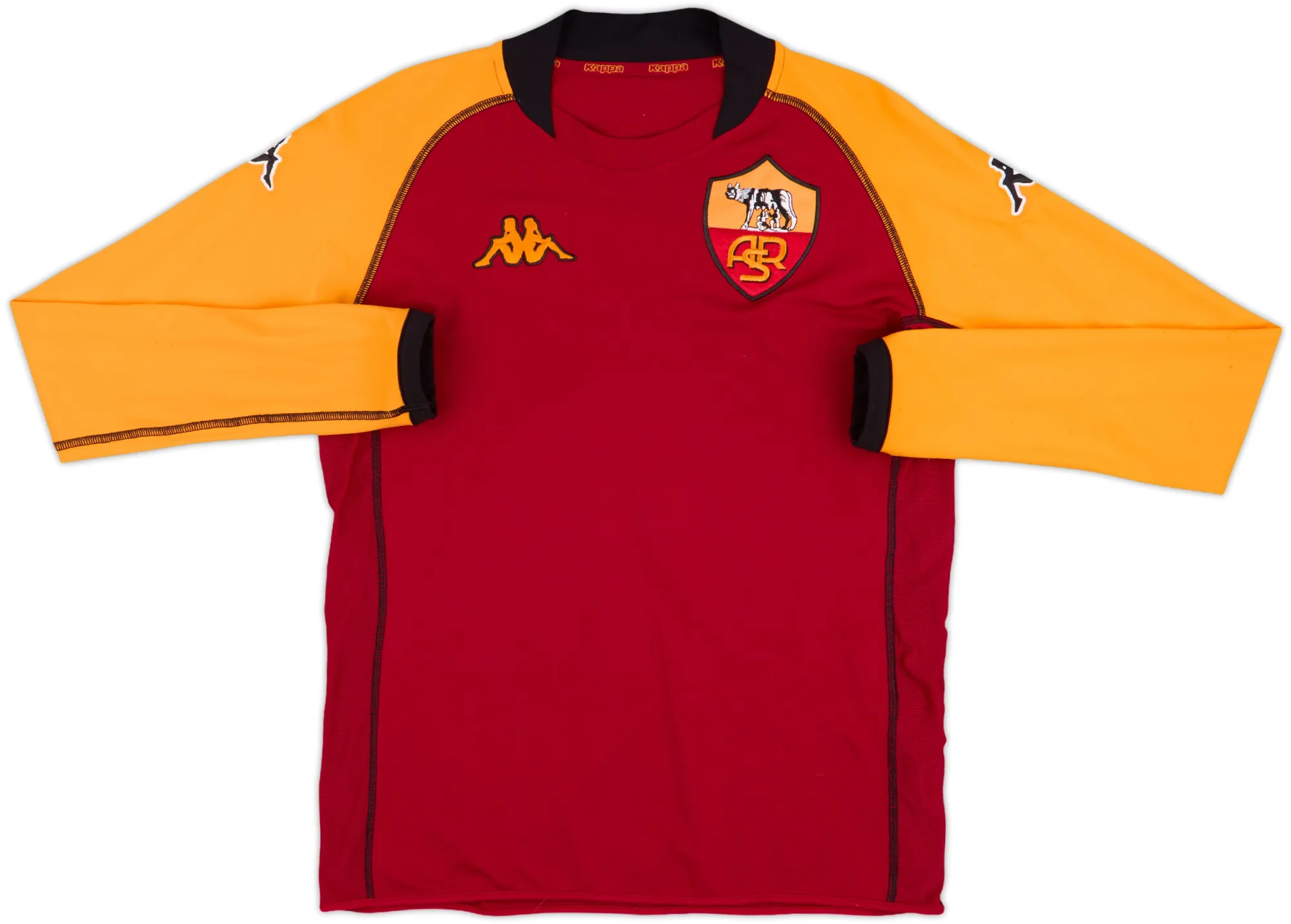 Kappa Roma Mens LS Home European Shirt 2002/03