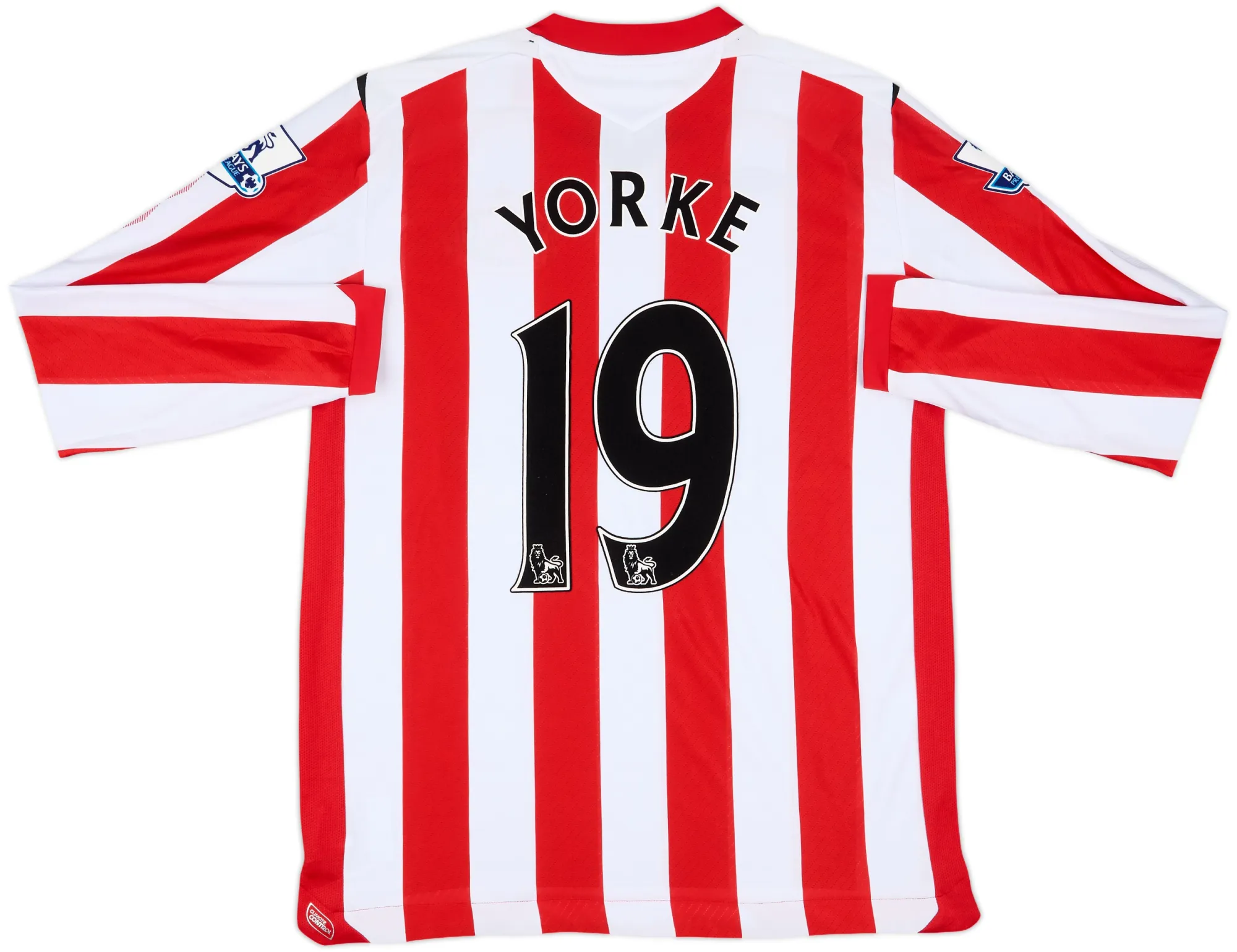 Umbro Sunderland Mens LS Player Issue Home Shirt 2008/09
