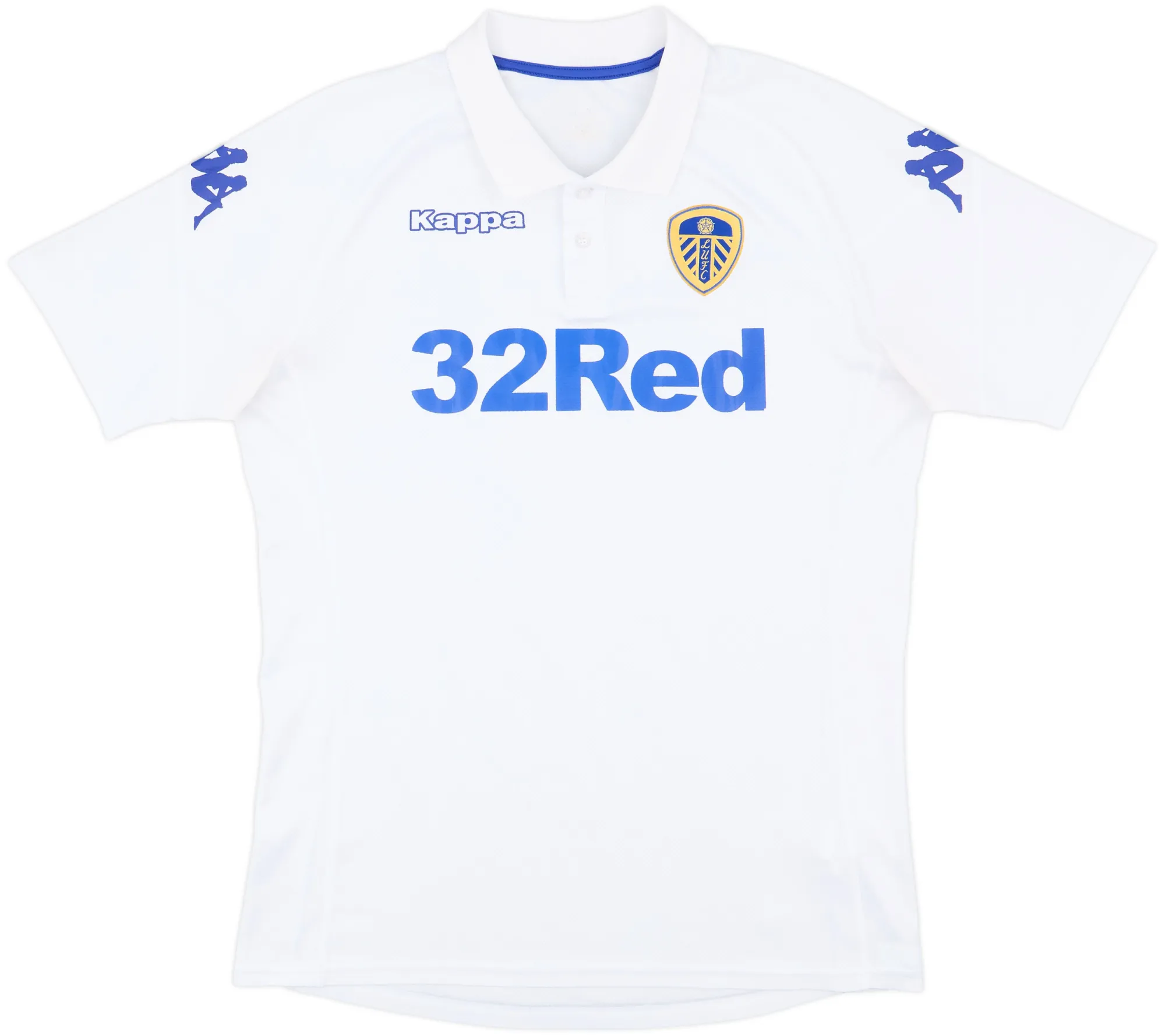 Kappa Leeds United Mens SS Home Shirt 2016/17