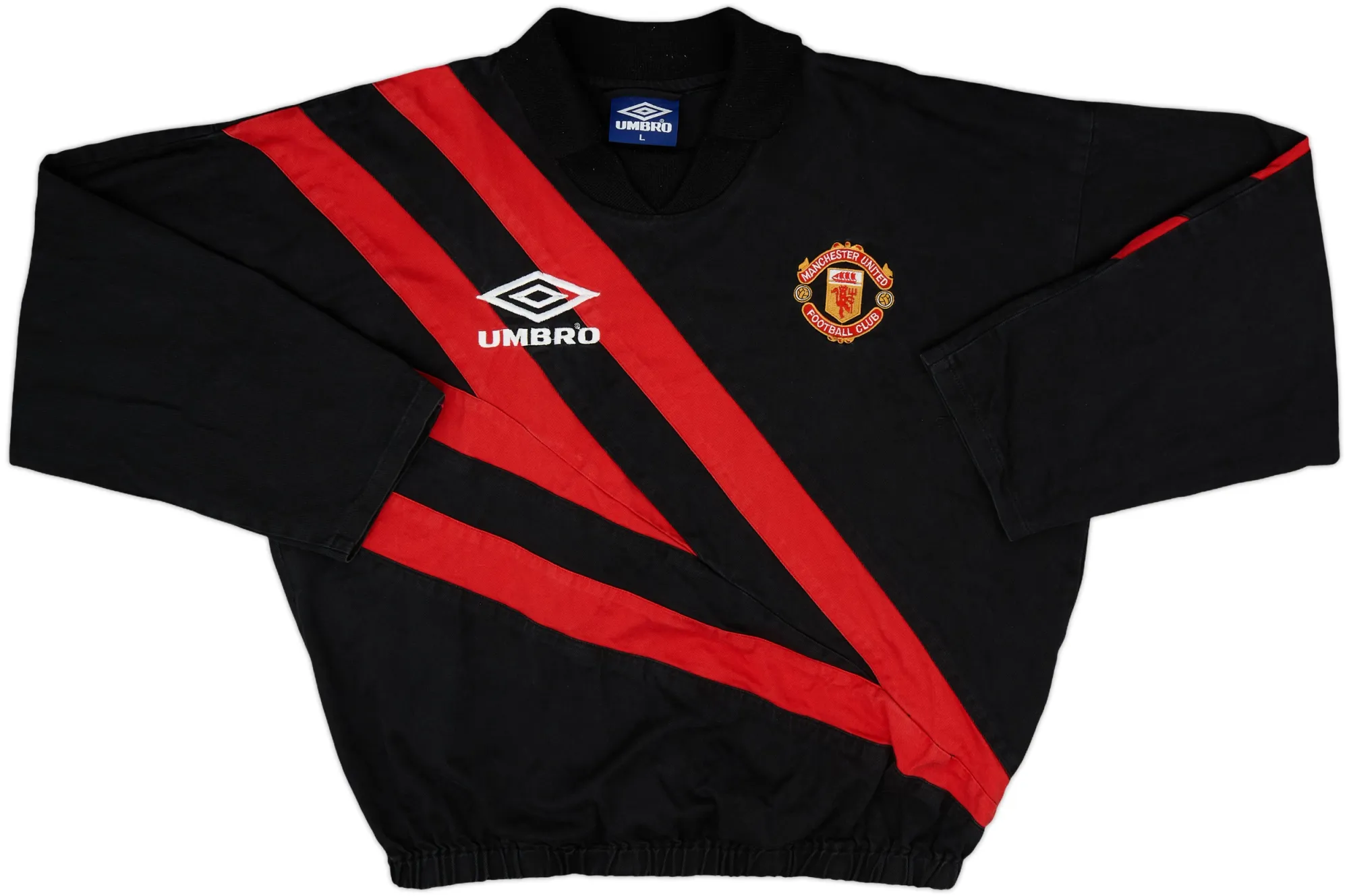 Umbro Manchester United Mens SS Home Shirt 1992/93