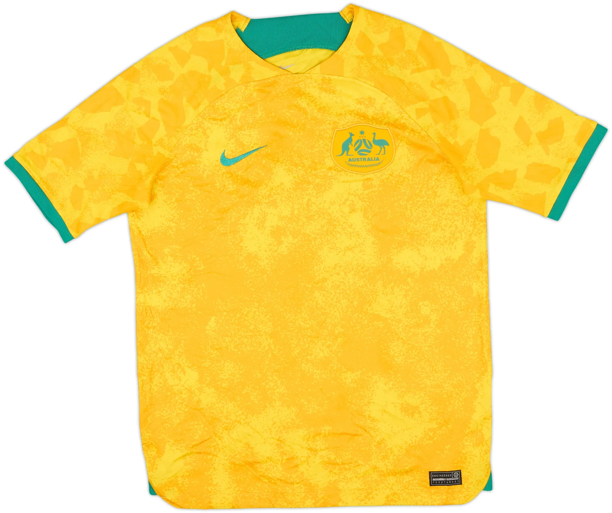 Nike Australia Womens SS Home Shirt 2022