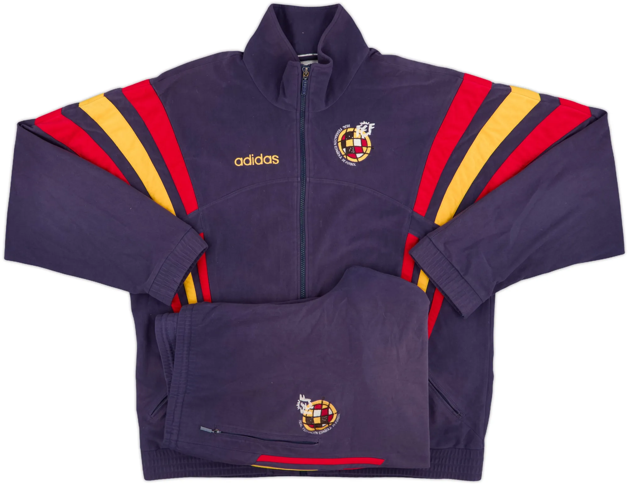 1996-98 Spain adidas Tracksuit - 8/10 - (L)