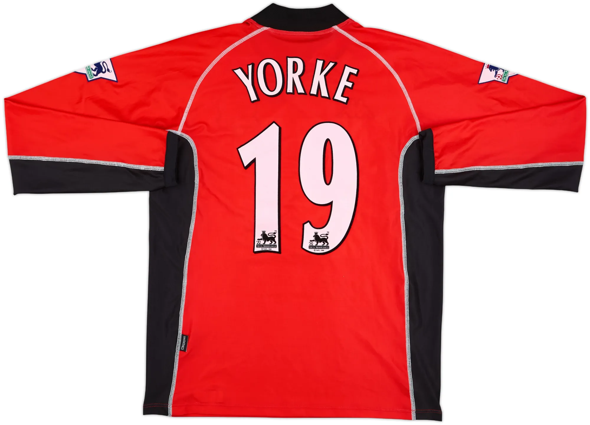 Kappa Blackburn Rovers Mens LS Player Issue Away Shirt 2002/03