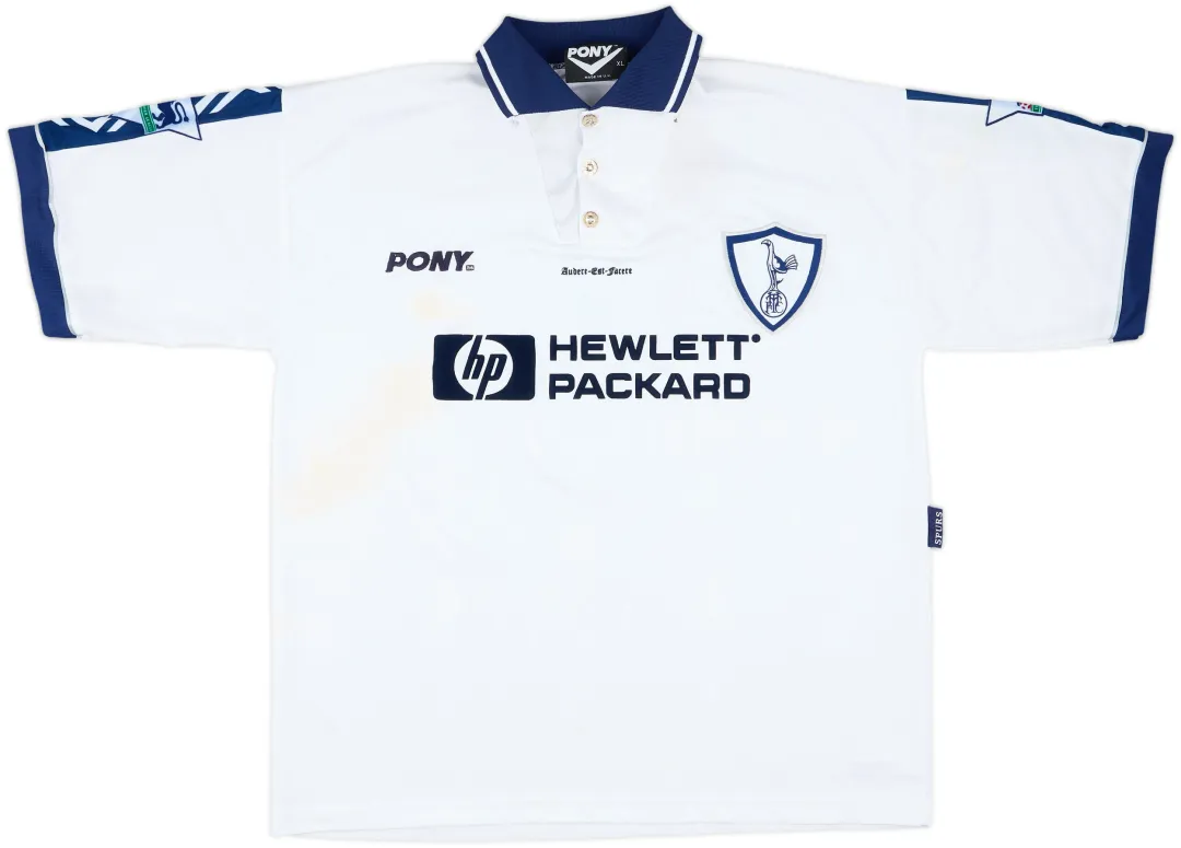 Home Tottenham Hotspur Mens SS Player Issue Home Shirt 1995/97