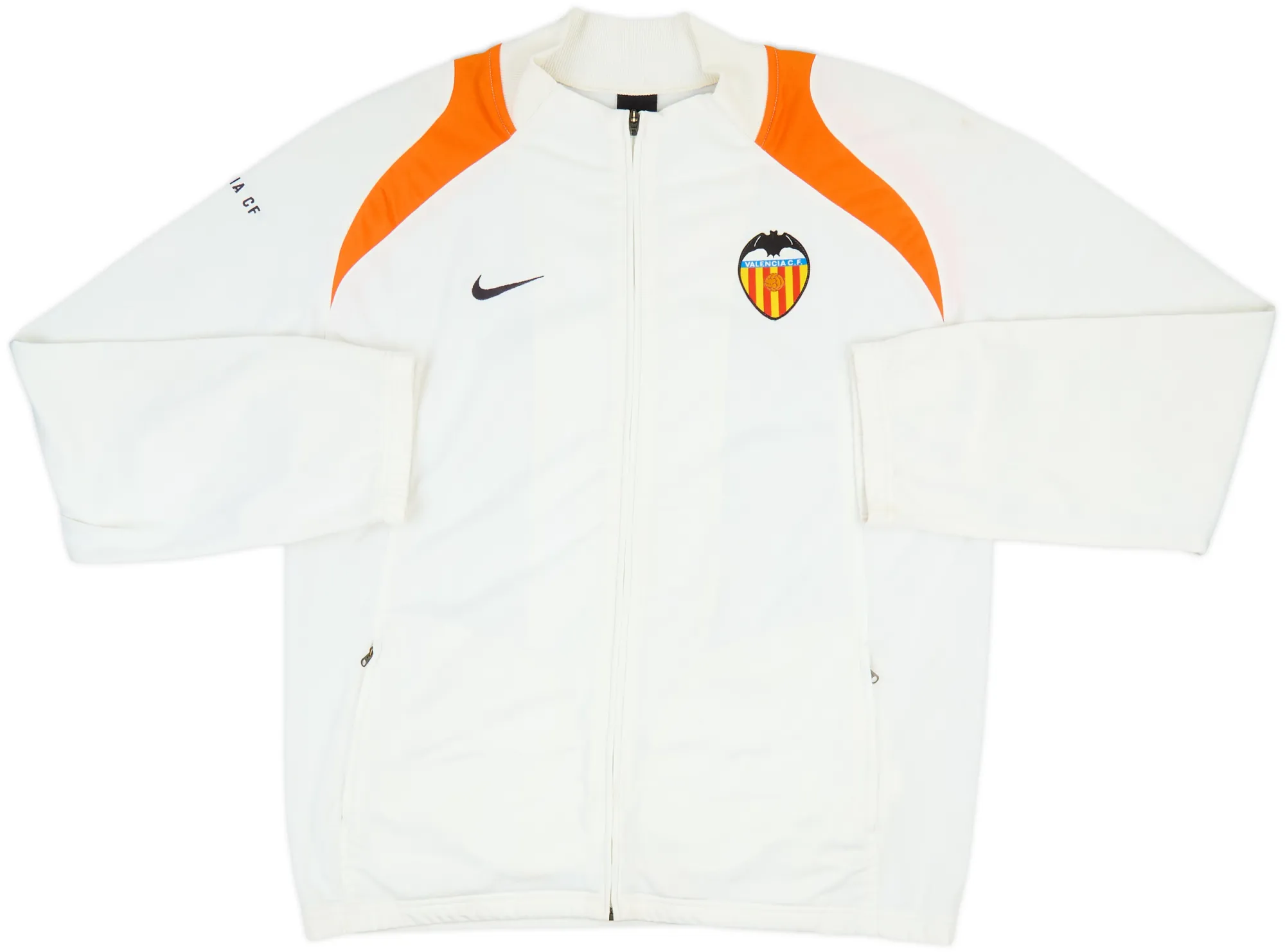 2005-06 Valencia Nike Track Jacket - 8/10 - (L)