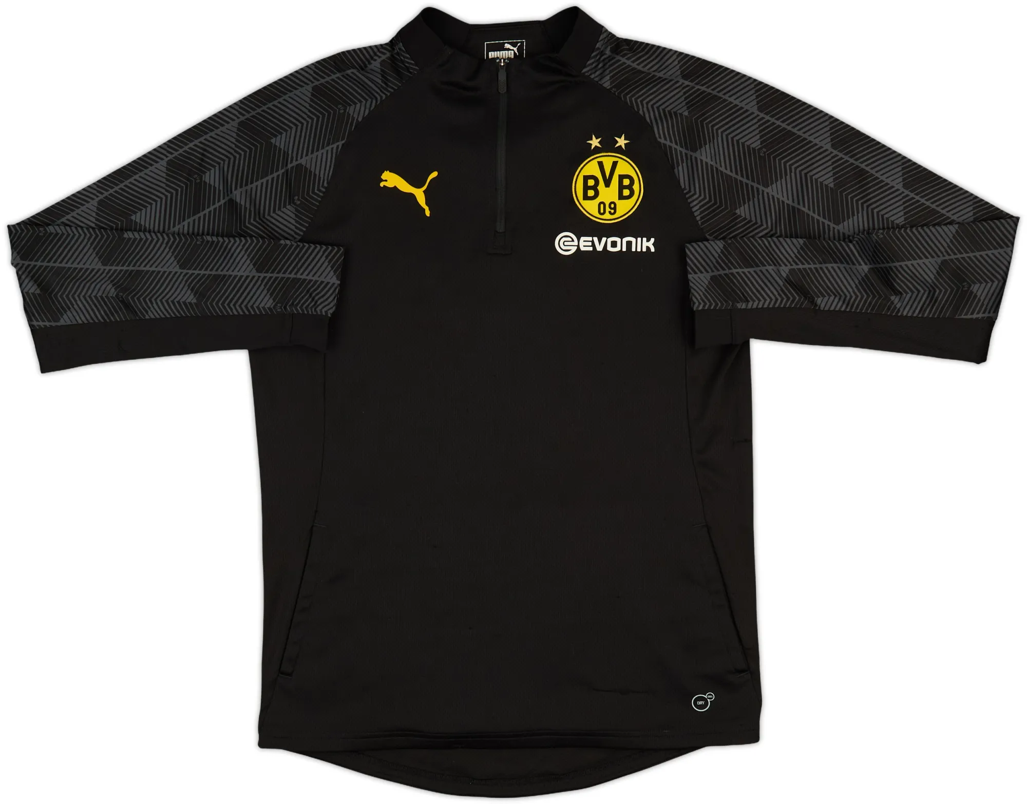2017-18 Borussia Dortmund Puma 1/4 Zip Training Top - 7/10 - (M)