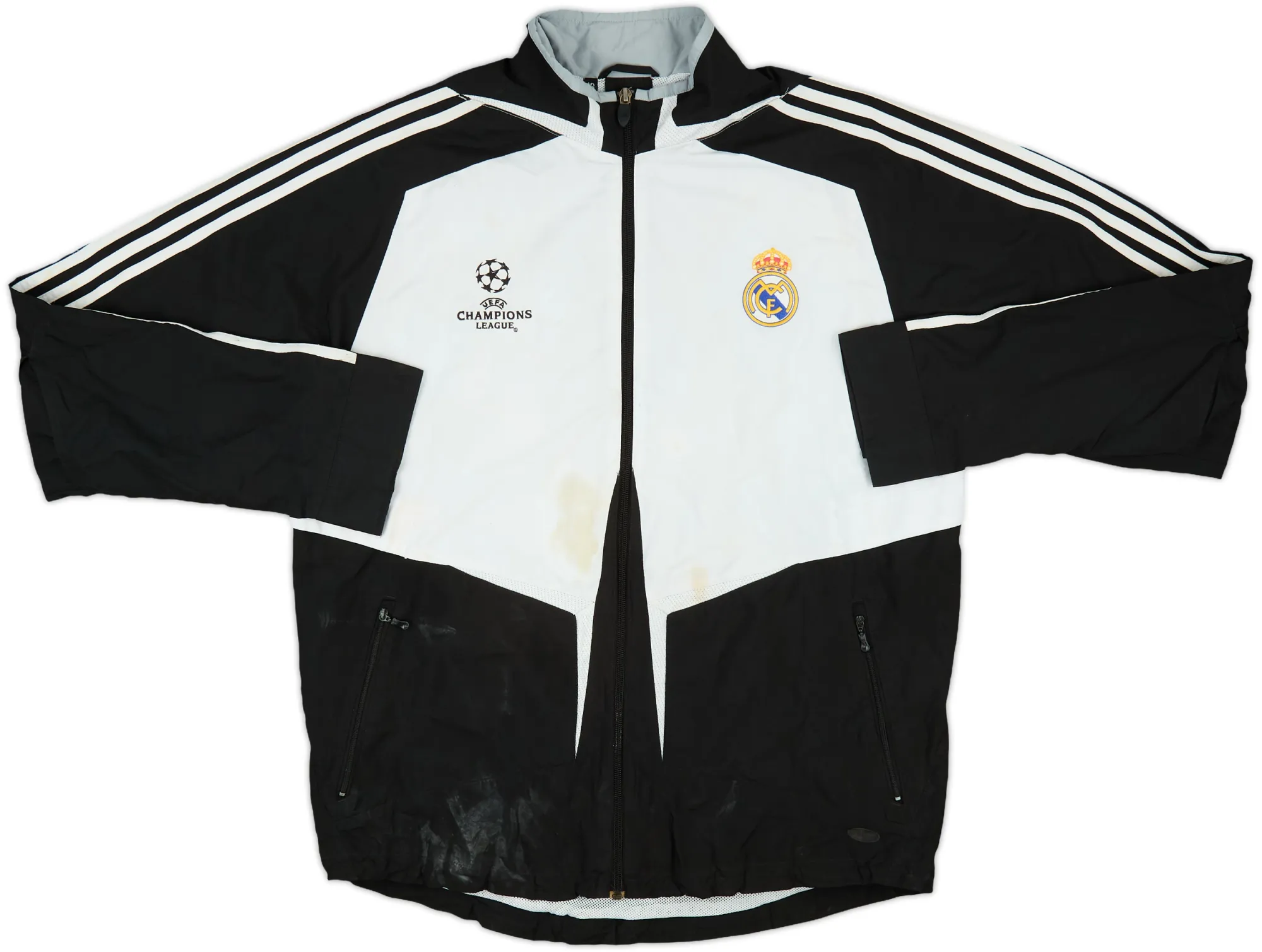 2008-09 Real Madrid adidas CL Track Jacket - 4/10 - (XL)