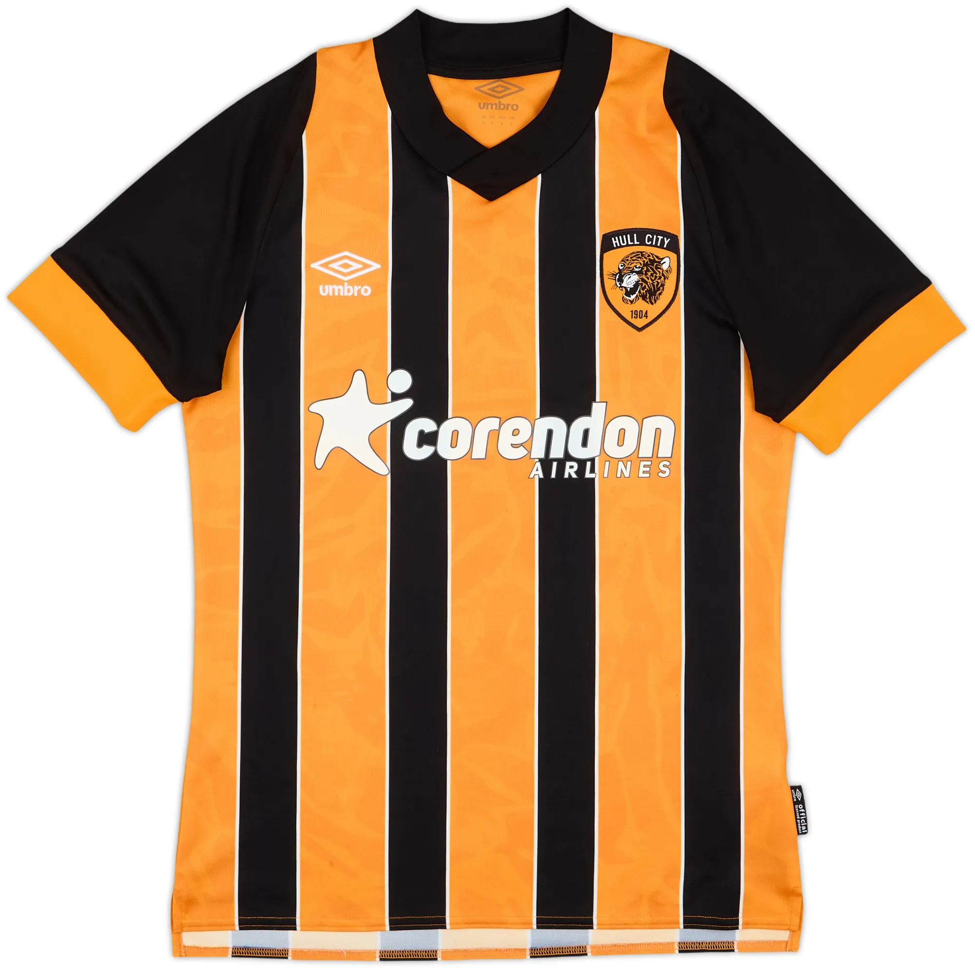 Umbro Hull City Mens SS Home Shirt 2022/23