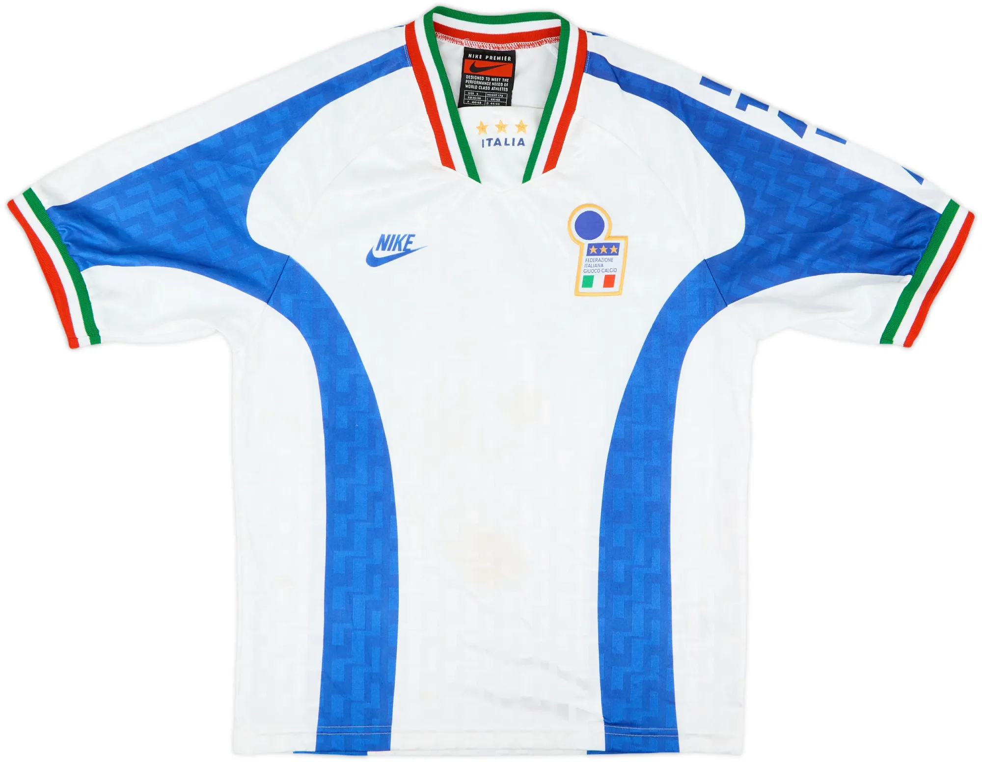 Nike Italy Mens SS Home Shirt 1996