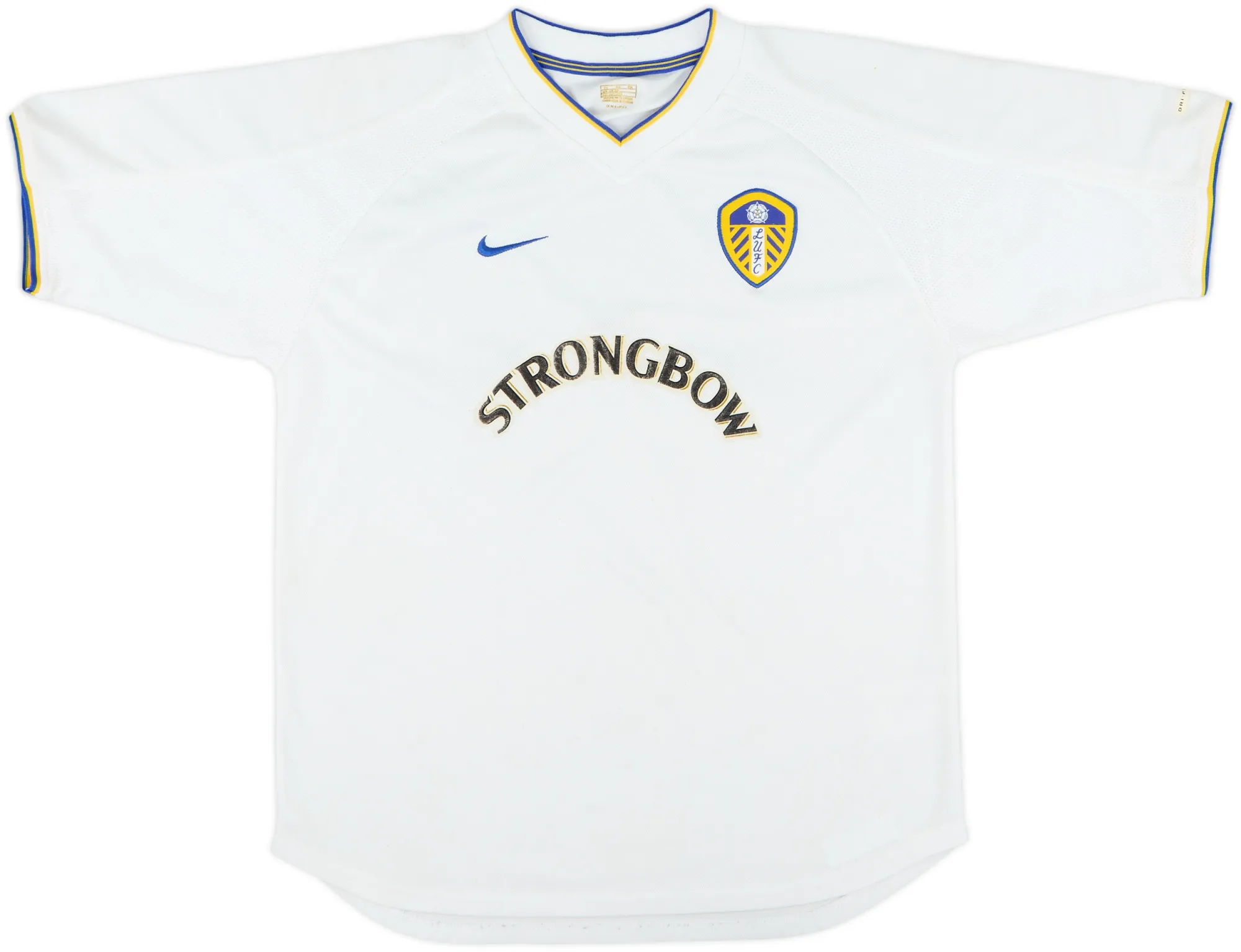 Nike Leeds United Boys SS Home Shirt 2000/02