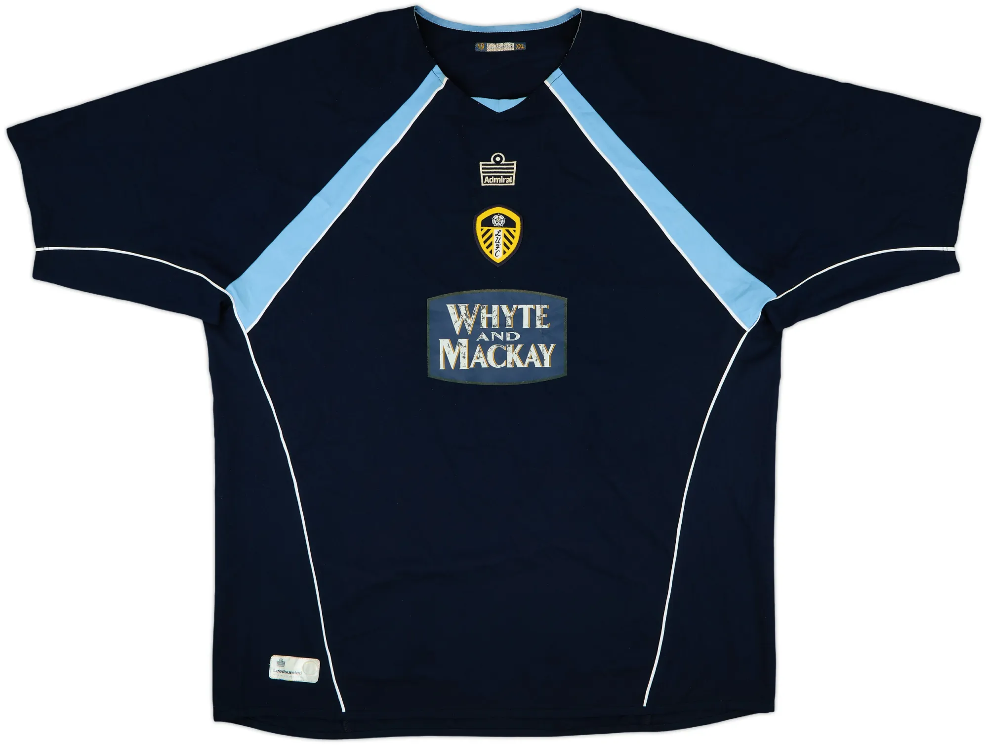 Admiral Leeds United Mens SS Away Shirt 2005/06