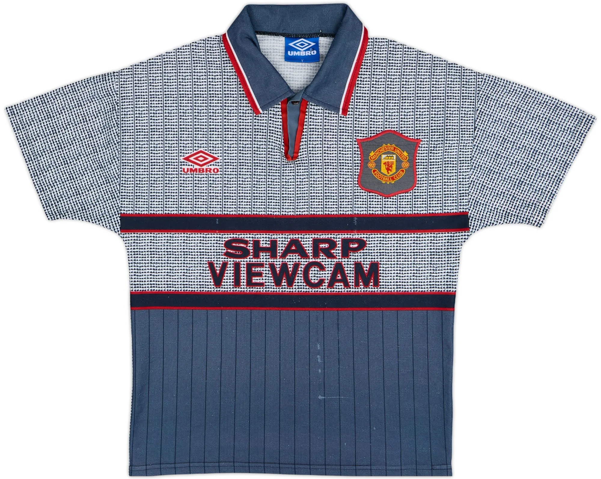 Umbro Manchester United Mens SS Away Shirt 1995/96