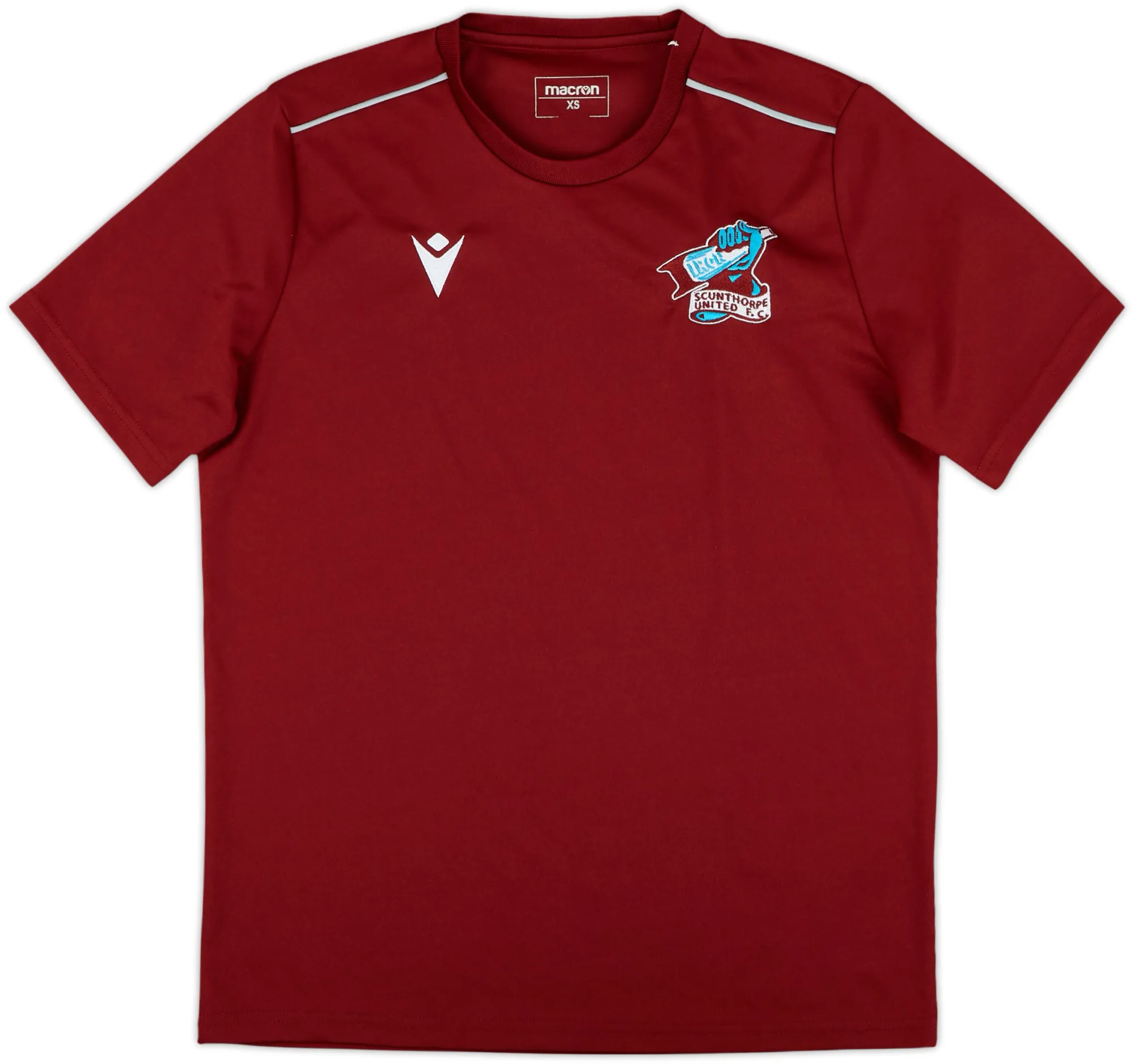 Macron Scunthorpe United Mens SS Home Shirt 2022/23